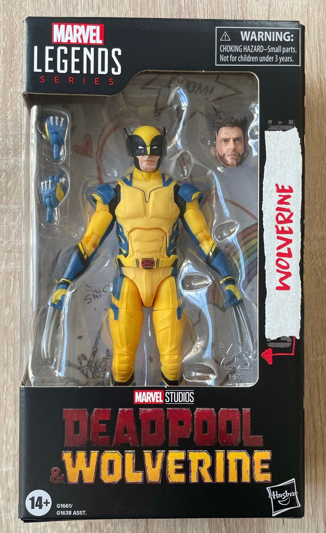 Marvel Legends - MCU Série Deadpool & Wolverine - Figurine de WOLVERINE - 15 cm