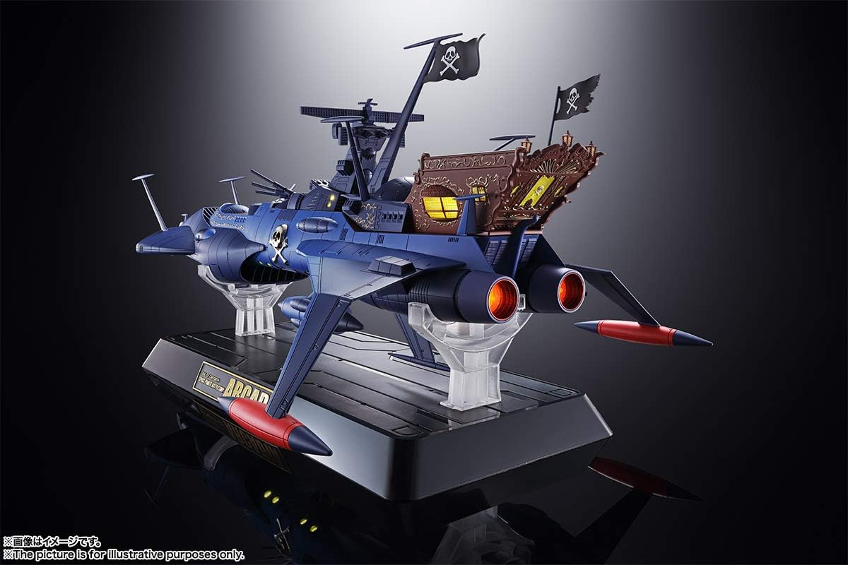 ALBATOR Captain Harlock - ATLANTIS Arcadia - Soul of Chogokin GX-93 - Neuf