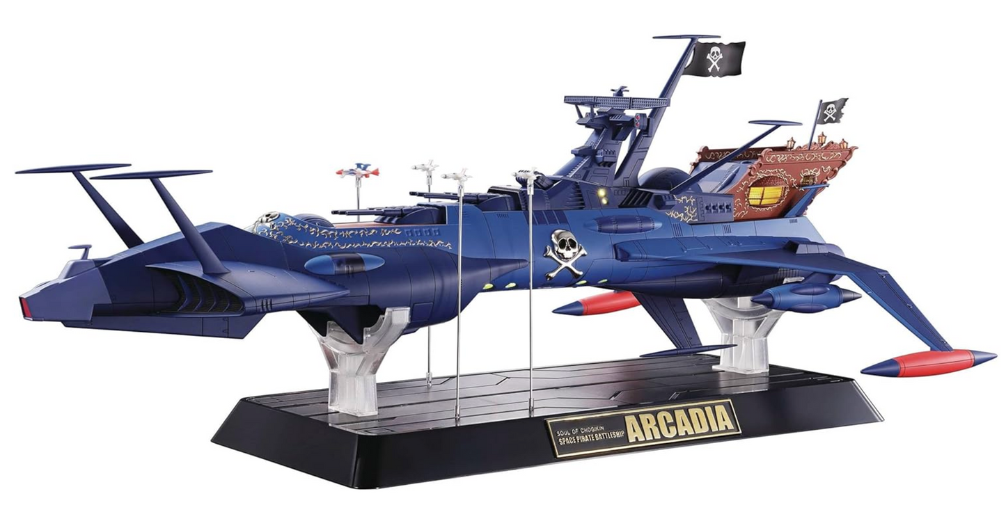 ALBATOR Captain Harlock - ATLANTIS Arcadia - Soul of Chogokin GX-93 - Neuf