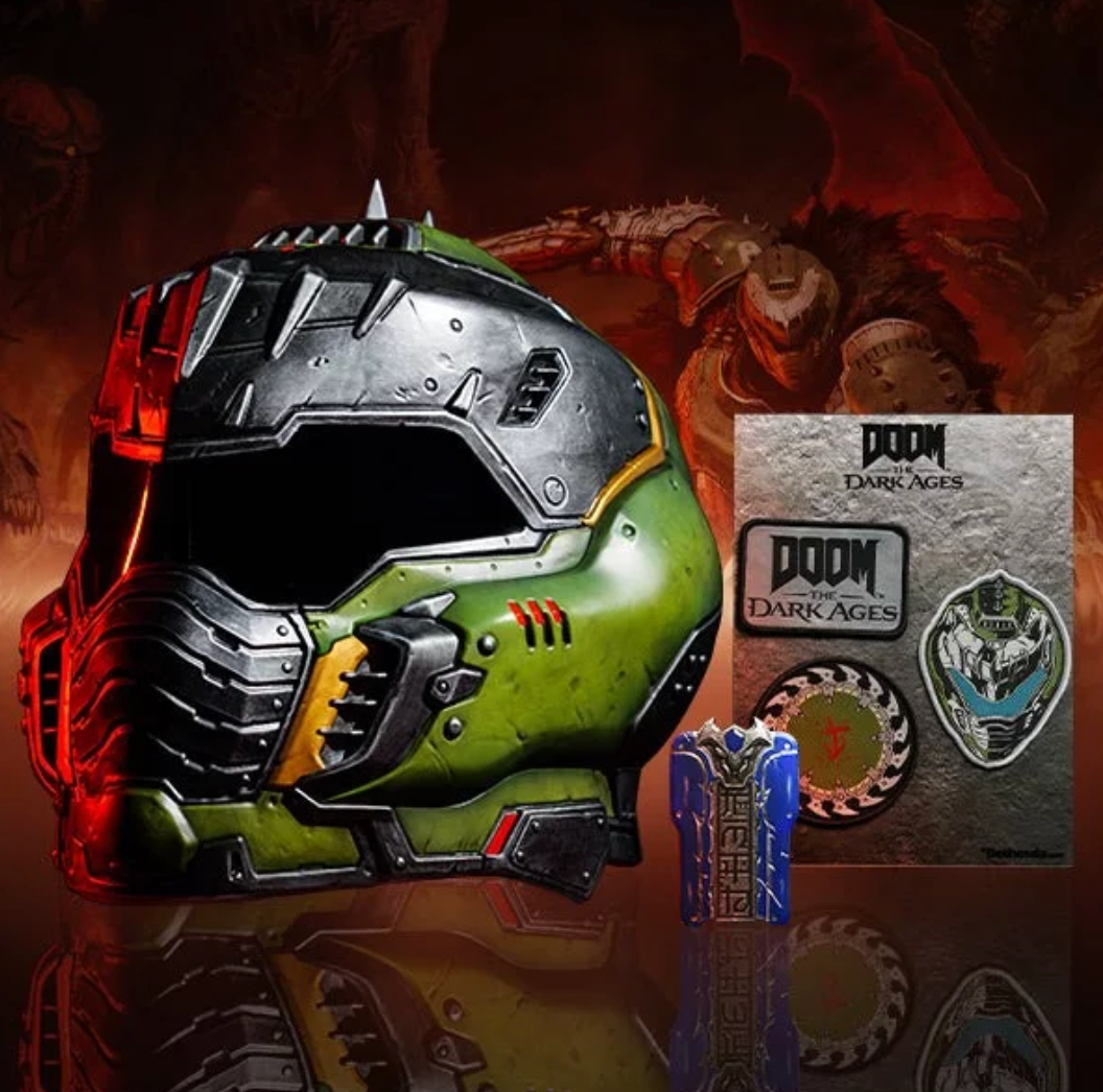 Doom : The Dark Ages - Réplique Roleplay du Casque du Doom Slayer - Echelle 1/1