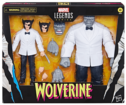 Marvel Legends - Série Wolverine - Pack de 2 figurines JOE FIXIT HULK & PATCH WOLVERINE