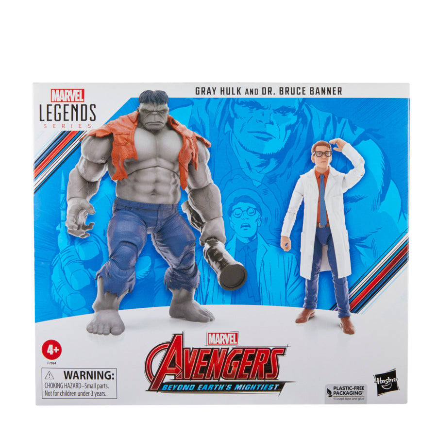 Marvel Legends - Avengers - GRAY HULK & DR. BRUCE BANNER