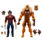 Marvel Legends - Série Wolverine - Pack de 2 figurines SABRETOOTH & LOGAN (Wolverine)
