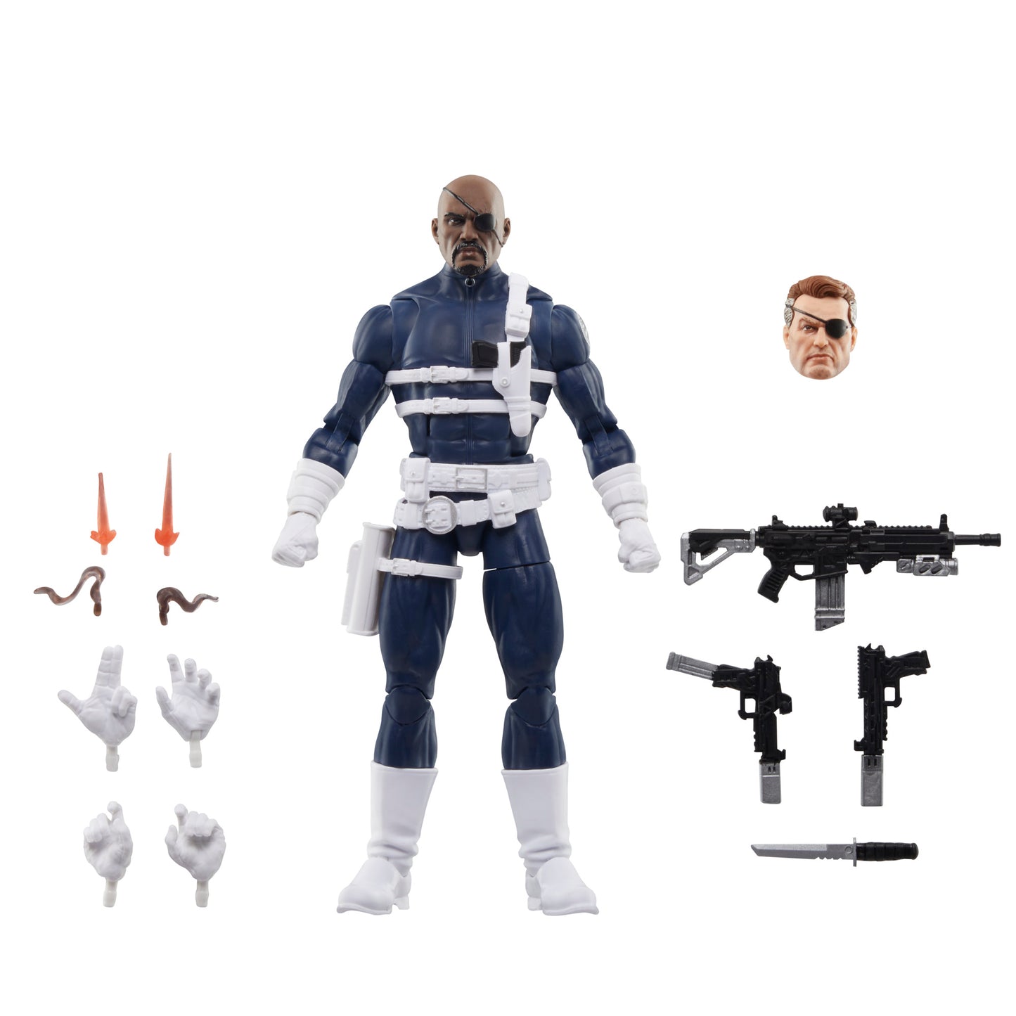 Marvel Legends - Série Captain America - Pack de 3 figurines / DUM DUM DUGAN, NICK FURY JR. & SHARON CARTER