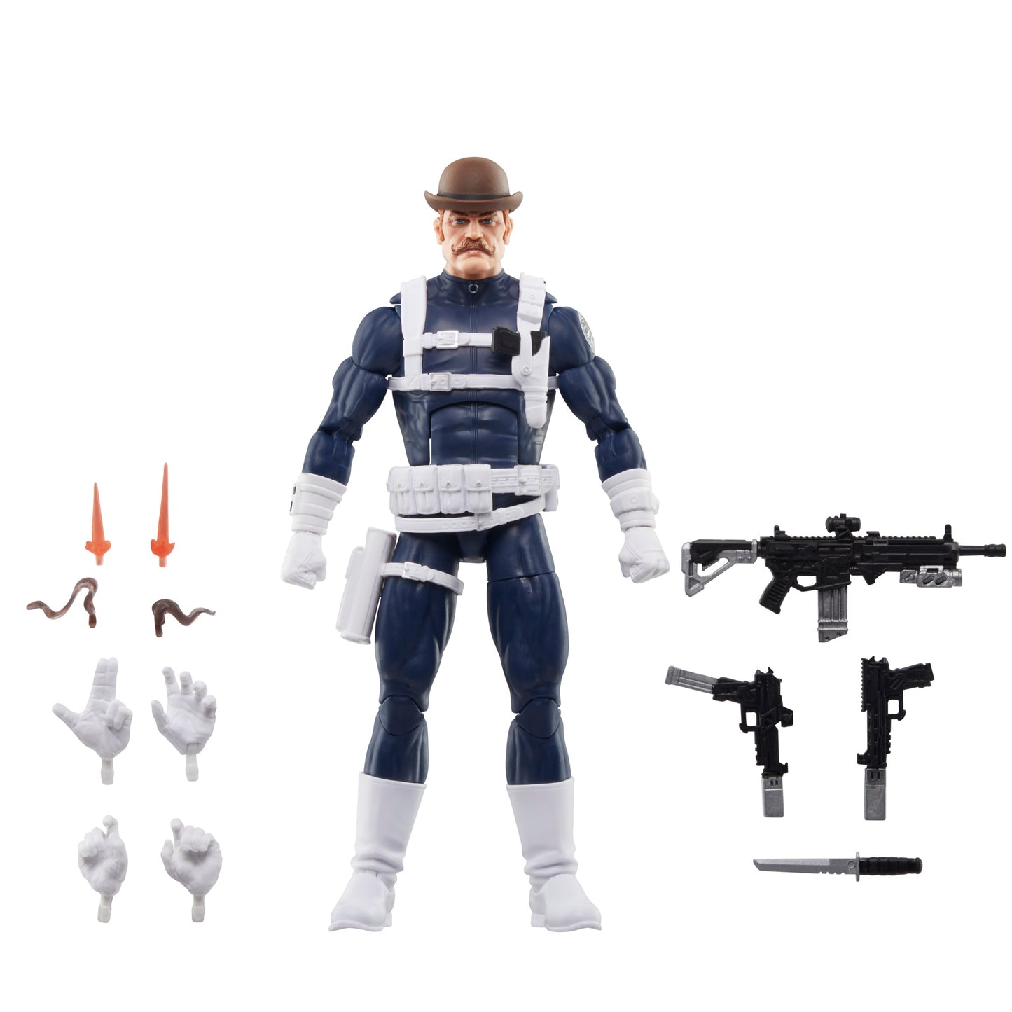 Marvel Legends - Série Captain America - Pack de 3 figurines / DUM DUM DUGAN, NICK FURY JR. & SHARON CARTER