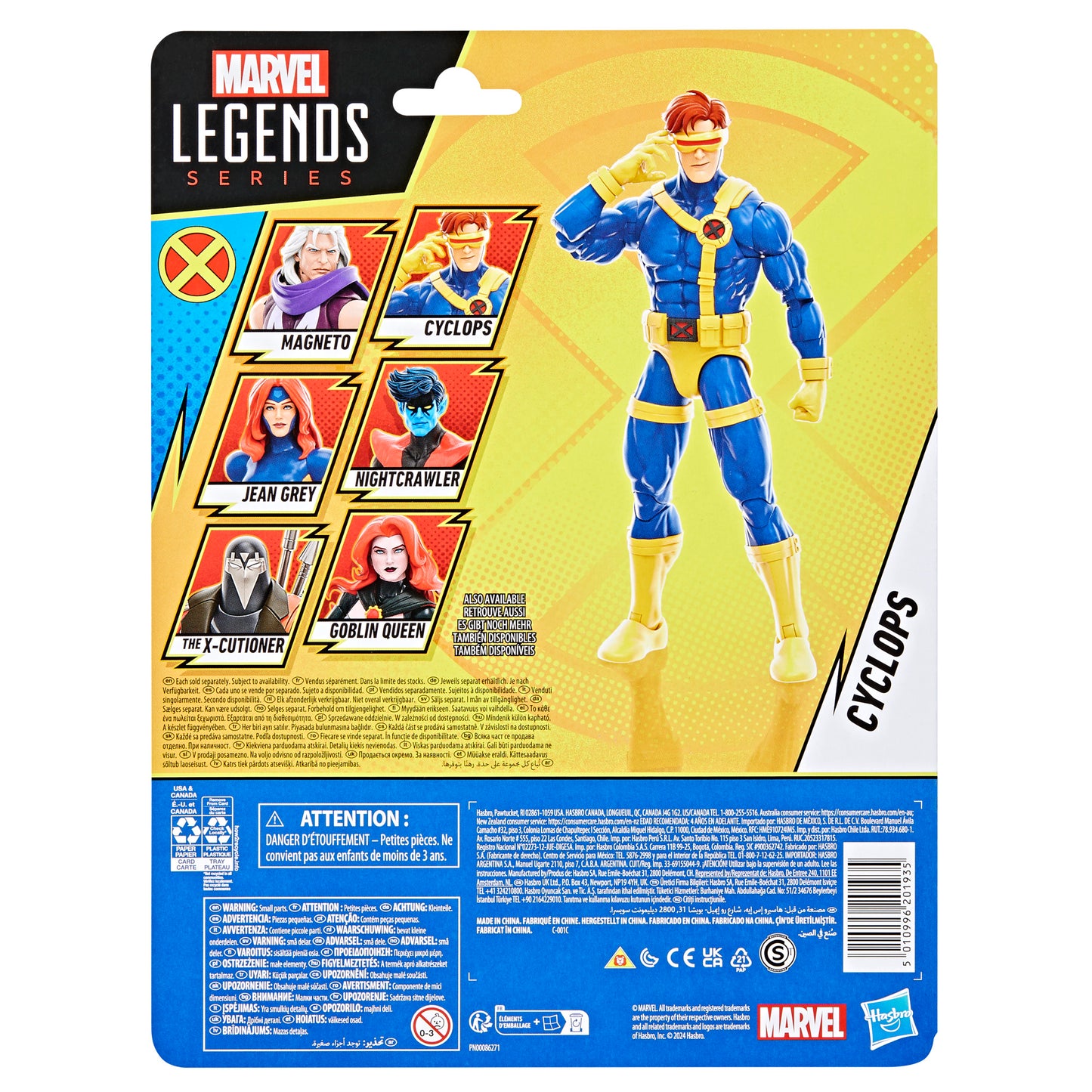Marvel Legends - Série X-Men 97 - Figurine de CYCLOPES CYCLOPE