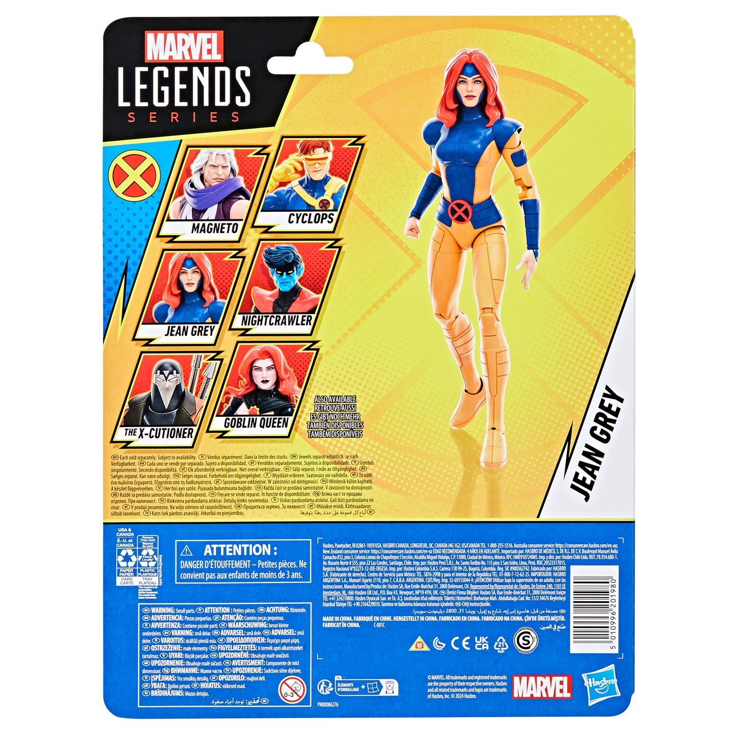 Marvel Legends - Série X-Men 97 - Figurine de JEAN GREY PHENIX