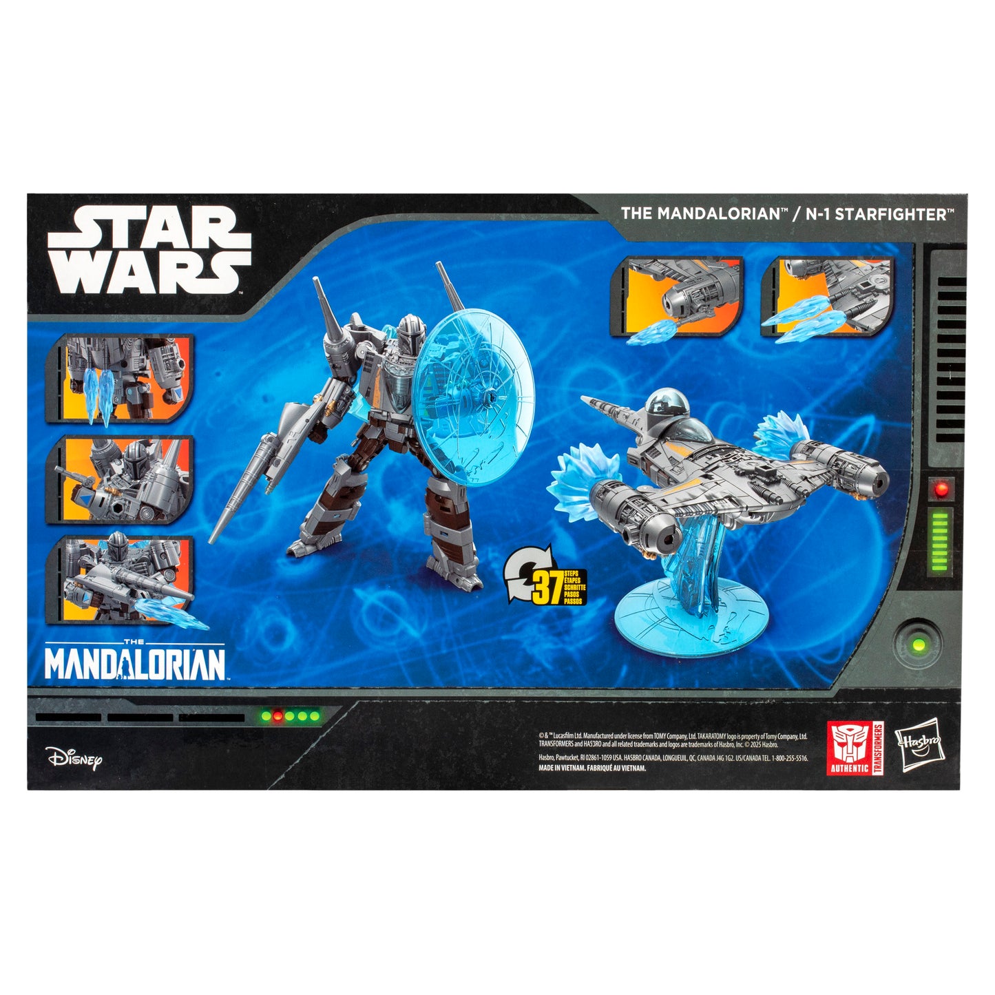 Transformers Collaborative X Star Wars: The Mandalorian N-1 Starfighter