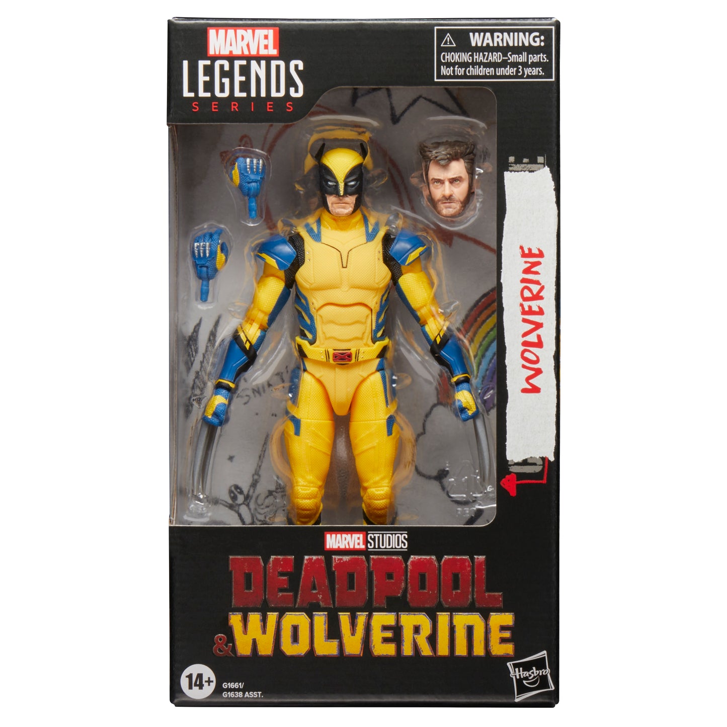Marvel Legends - MCU Série Deadpool & Wolverine - Figurine de WOLVERINE - 15 cm