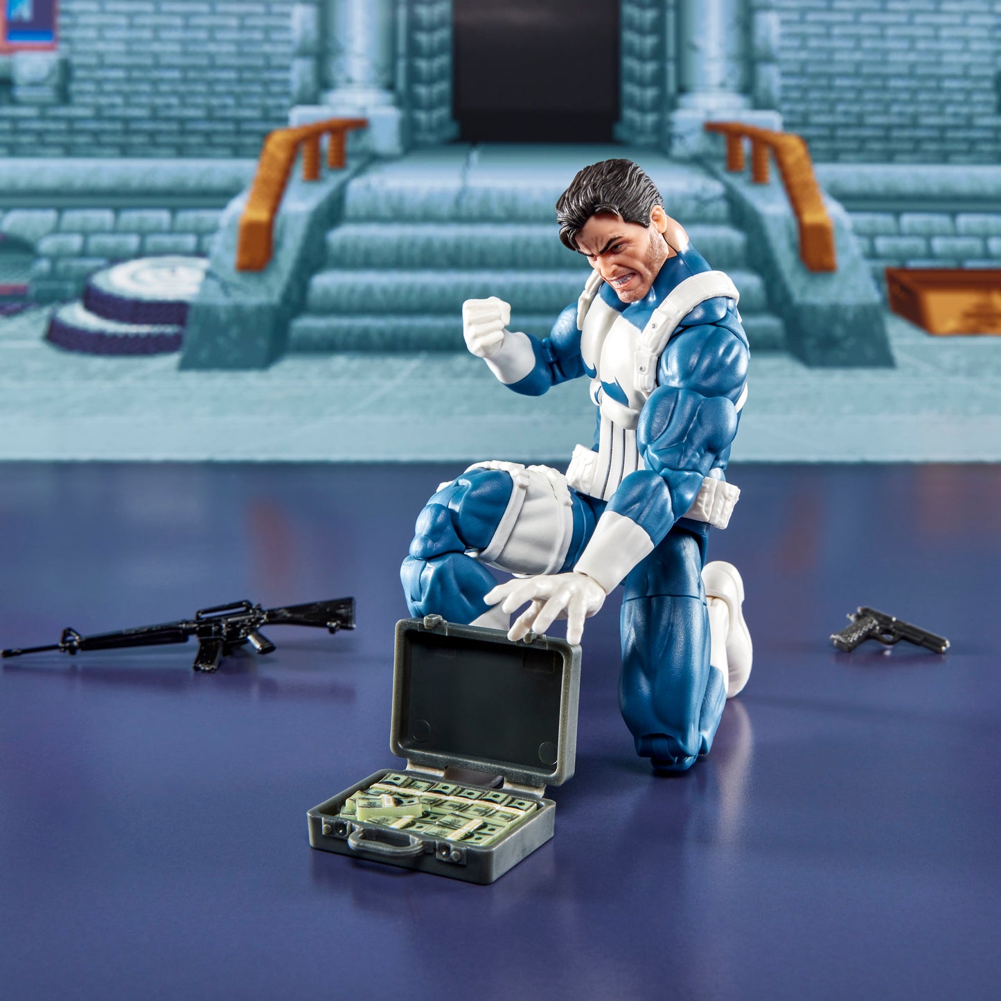 Marvel Legends - The Punisher - Gamerverse - Pack de 2 figurines Punisher & Nick Fury - 15 cm