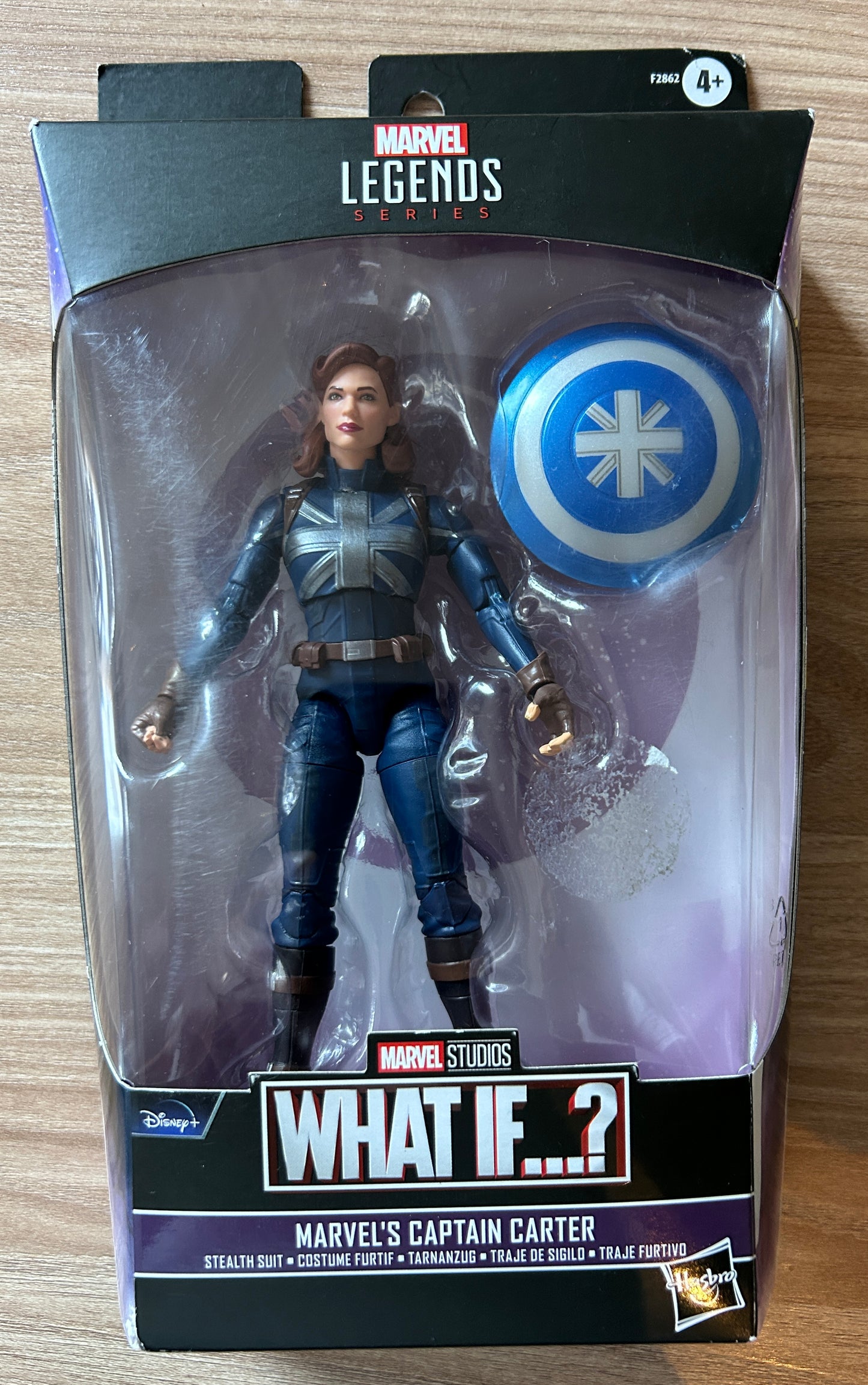 Marvel Legends - What if ? - Figurine de Captain Carter (Stealth suit) - 15 cm