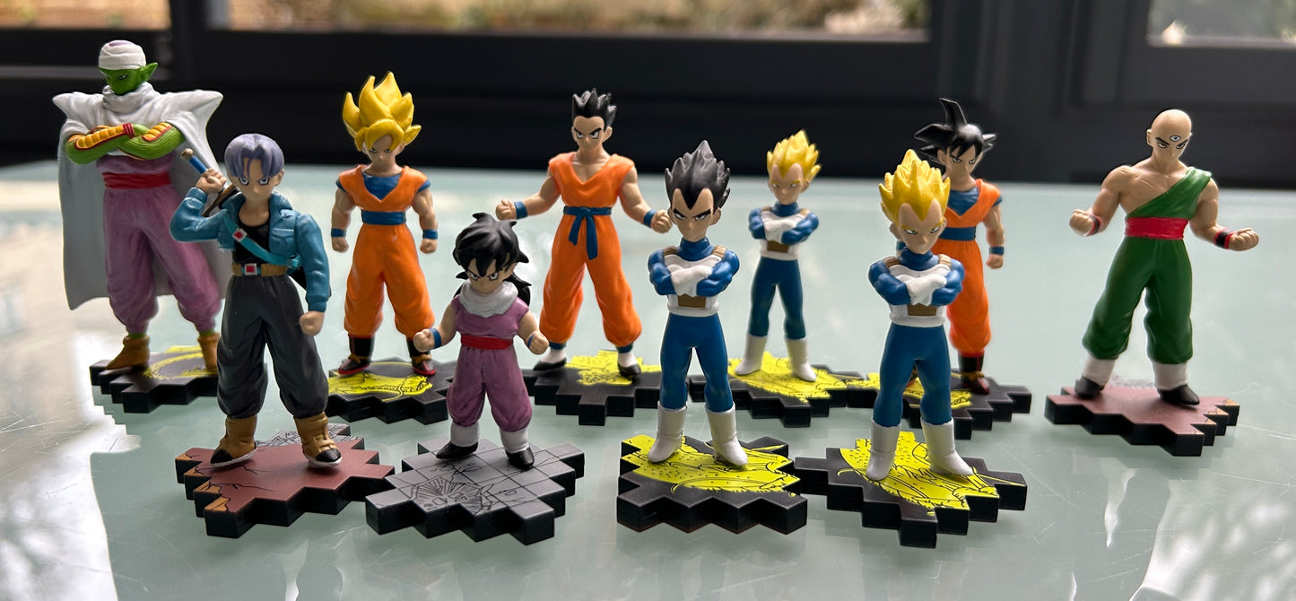 Dragon Ball Z - DBZ - Lot de 10 figurines - 6 à 9 cm ***Occasion***