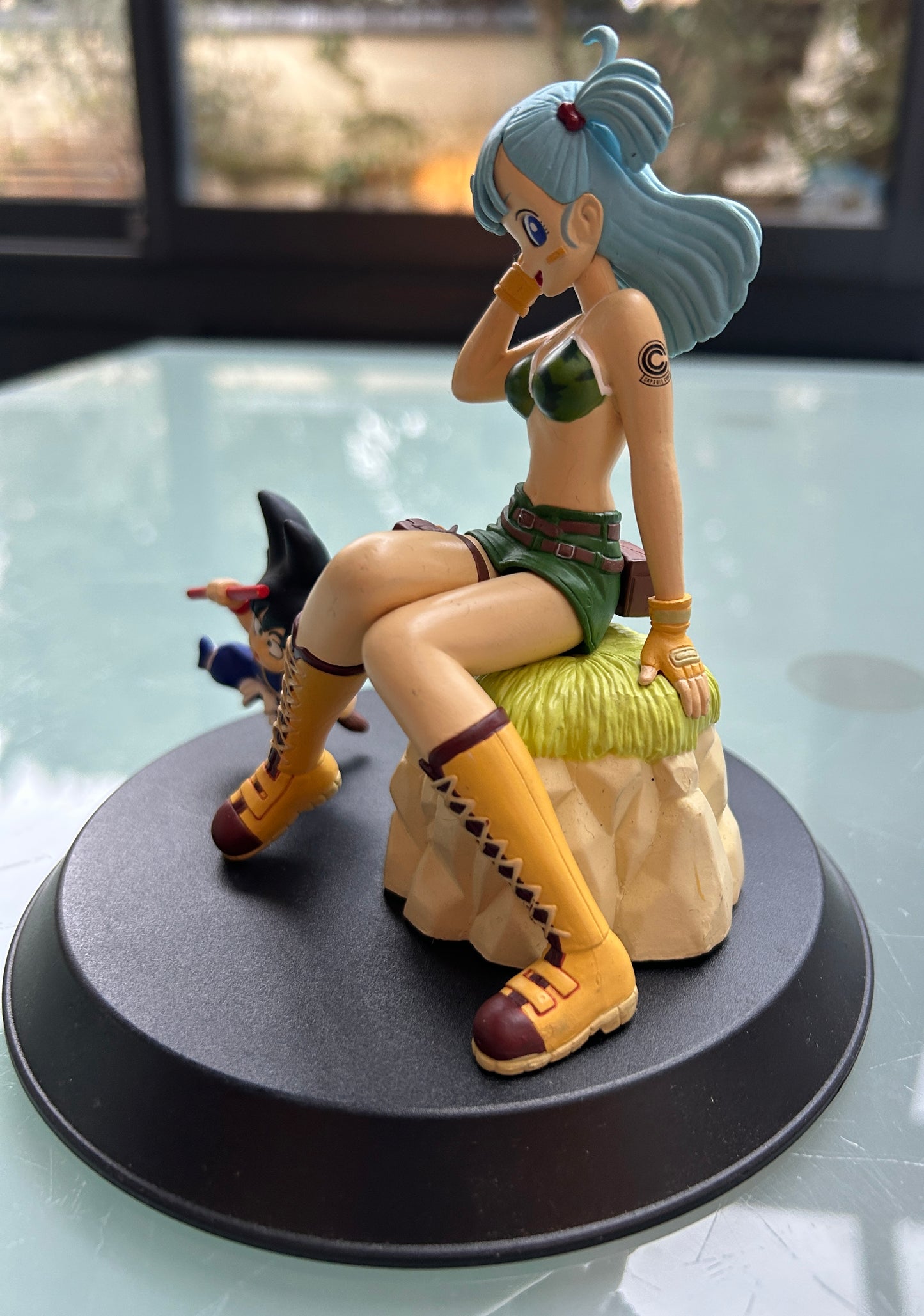 Dragon Ball - Série DX Girls Figure - SON GOKU & BULMA - 13 cm ***Occasion***