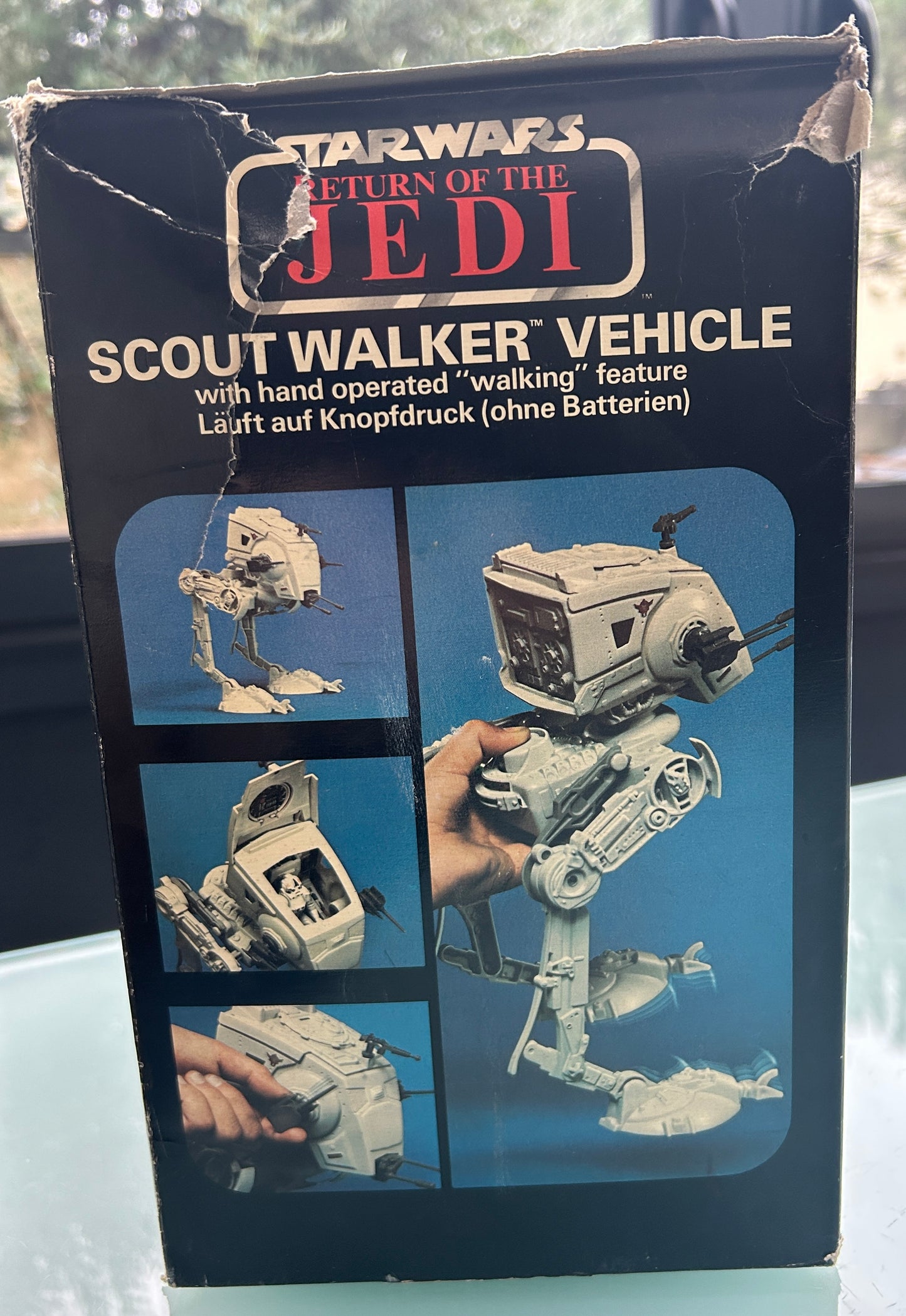 Star Wars : Le retour du Jedi - Scout Walker Vehicle AT-ST - 1983 - ***Occasion avec boîte et cales !*** Miro-Meccano
