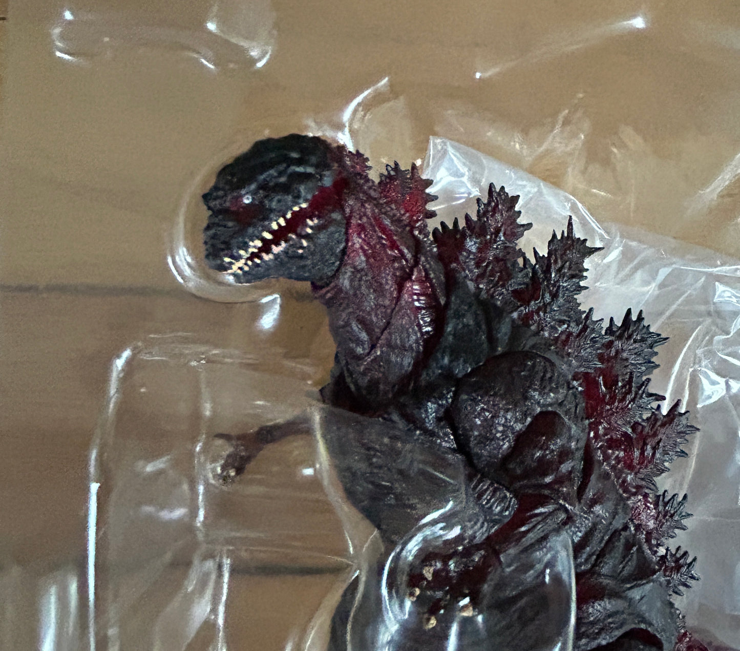 SHIN GODZILLA - S.H. Monsterarts - Figurine de GODZILLA (2016) - Version "The Fourth Night Combat" - Occasion