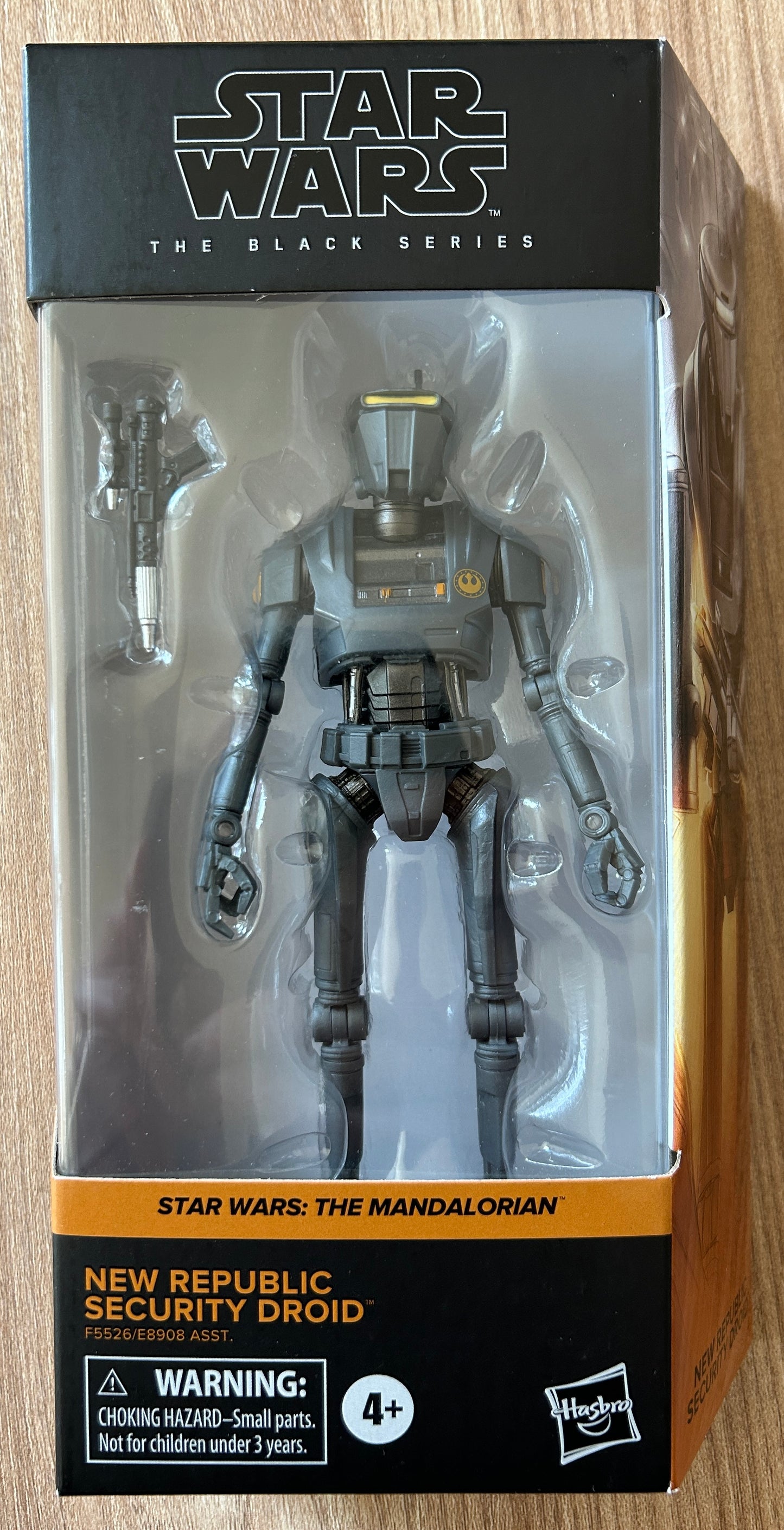 Star Wars : The Mandalorian - Black Series - Figurine du NEW REPUBLIC SECURITY DROID