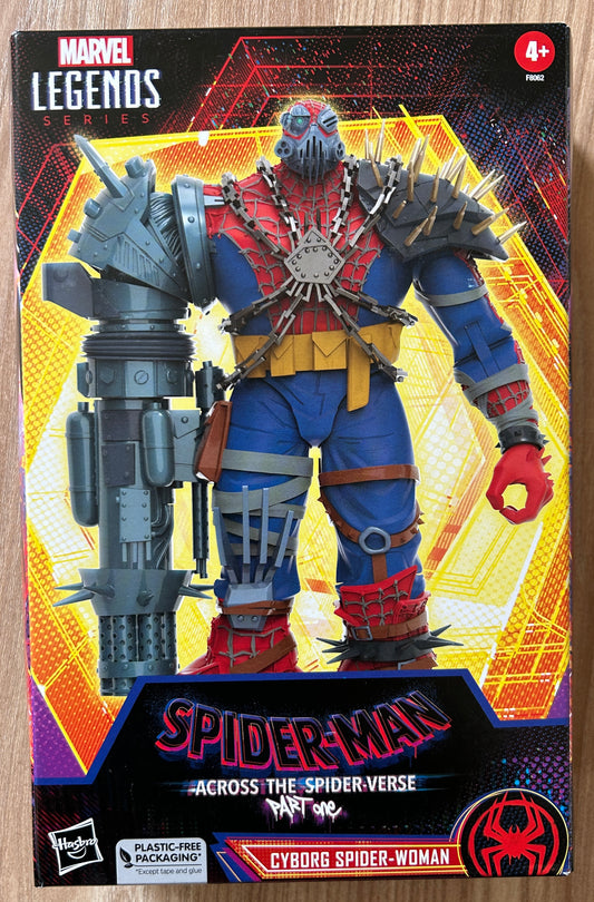 Marvel Legends - Spider-Man Across the Spider-Verse - Figurine CYBORG SPIDER-WOMAN - 20 cm