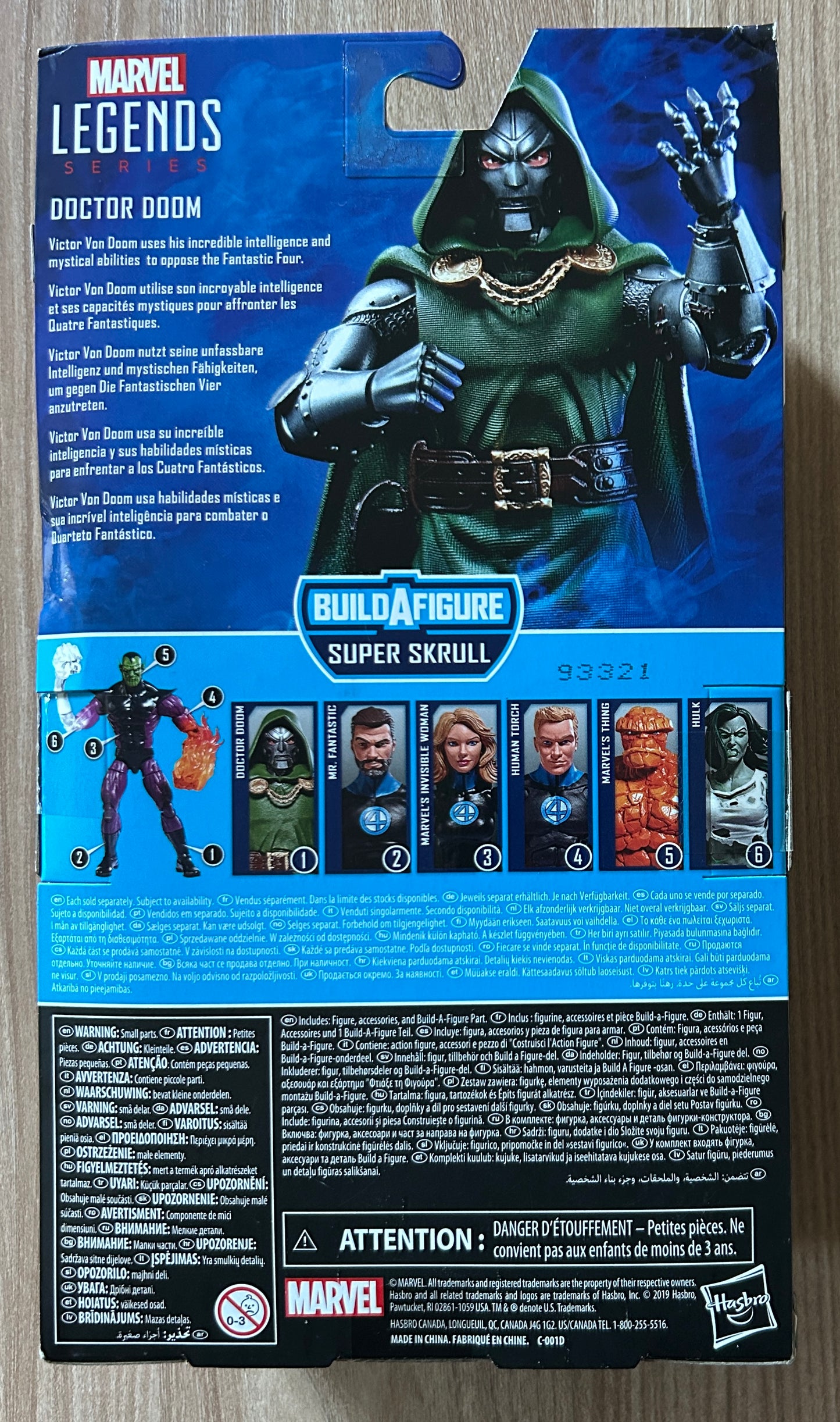 Marvel Legends - BAF Super Skrull Wave - Figurine de DOCTOR DOOM Docteur Fatalis - Exclusivité Walgreens !