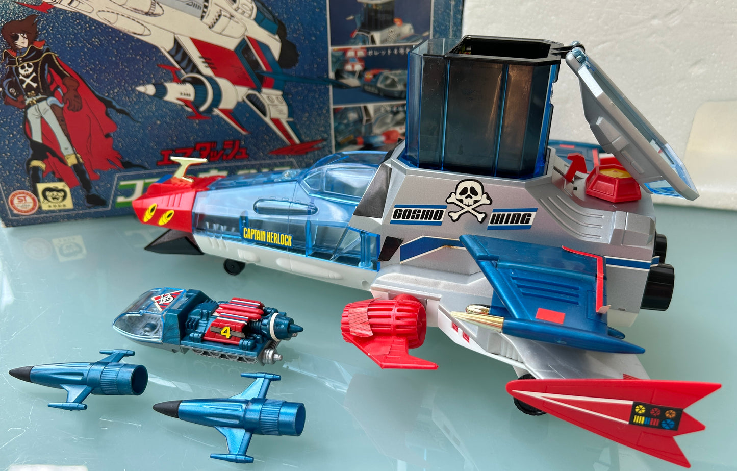 ALBATOR Captain Harlock - Navette AVISCOUPE COSMOWING - 1978 - Occasion