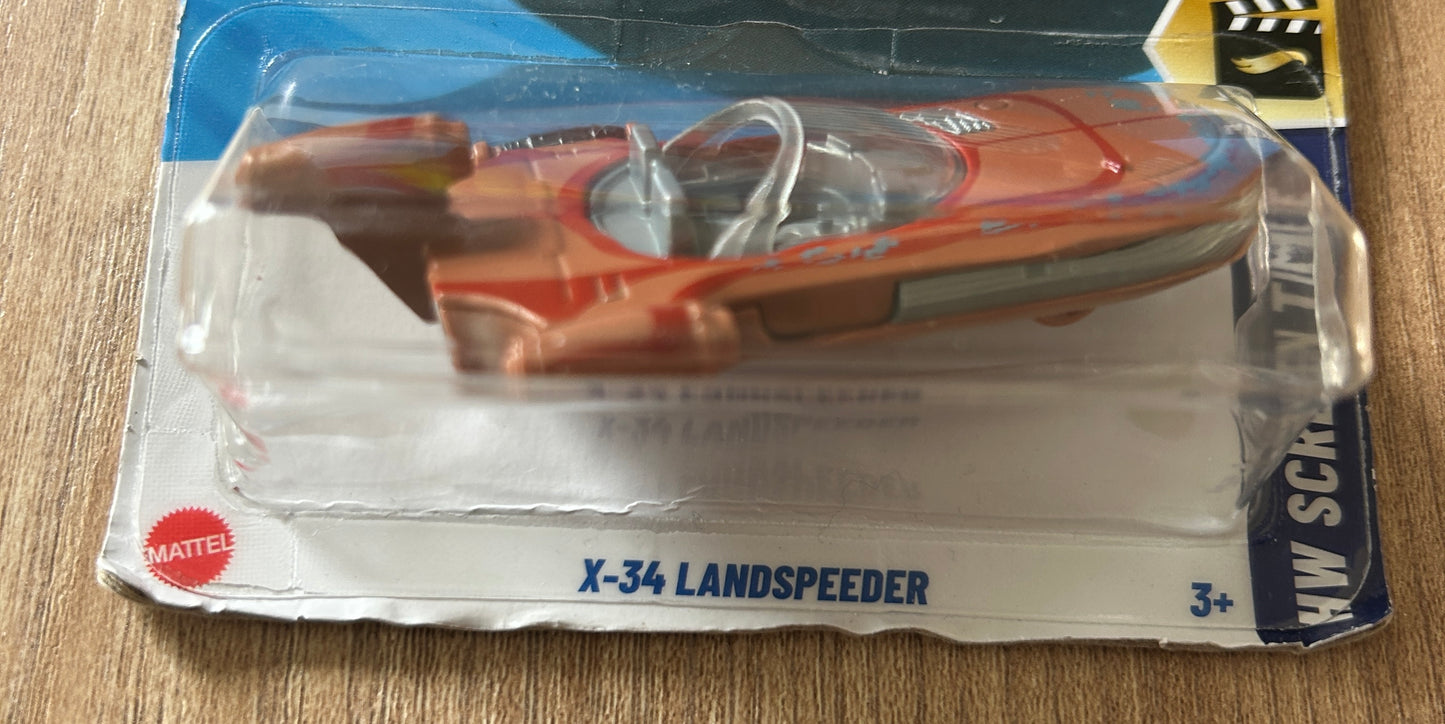 Hot Wheels - Star Wars - X-34 Landspeeder - Die-Cast Métal