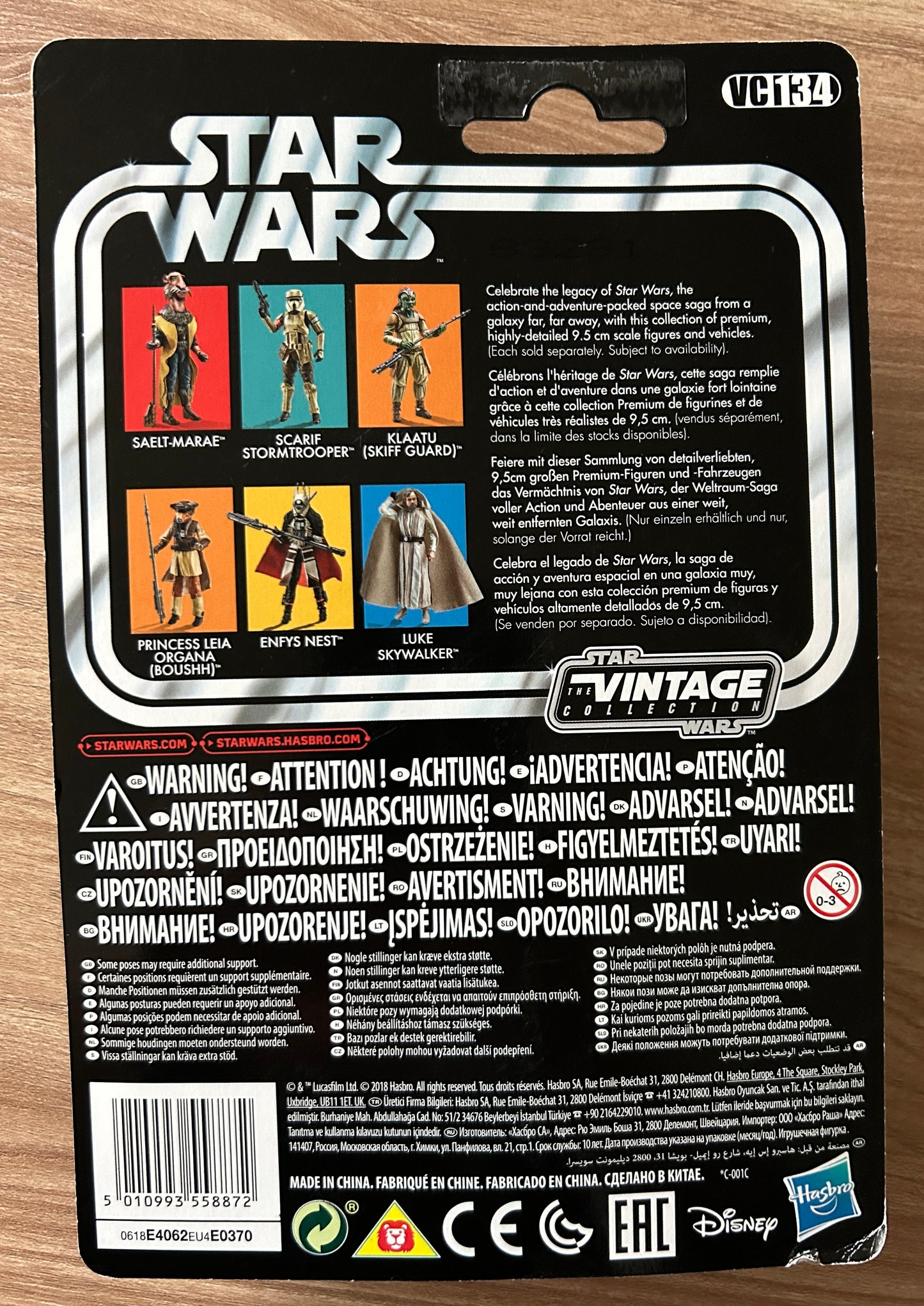 STAR WARS : ROTJ - VC134 - The Vintage Collection - Figurine Princess Leia Organa (Boushh)