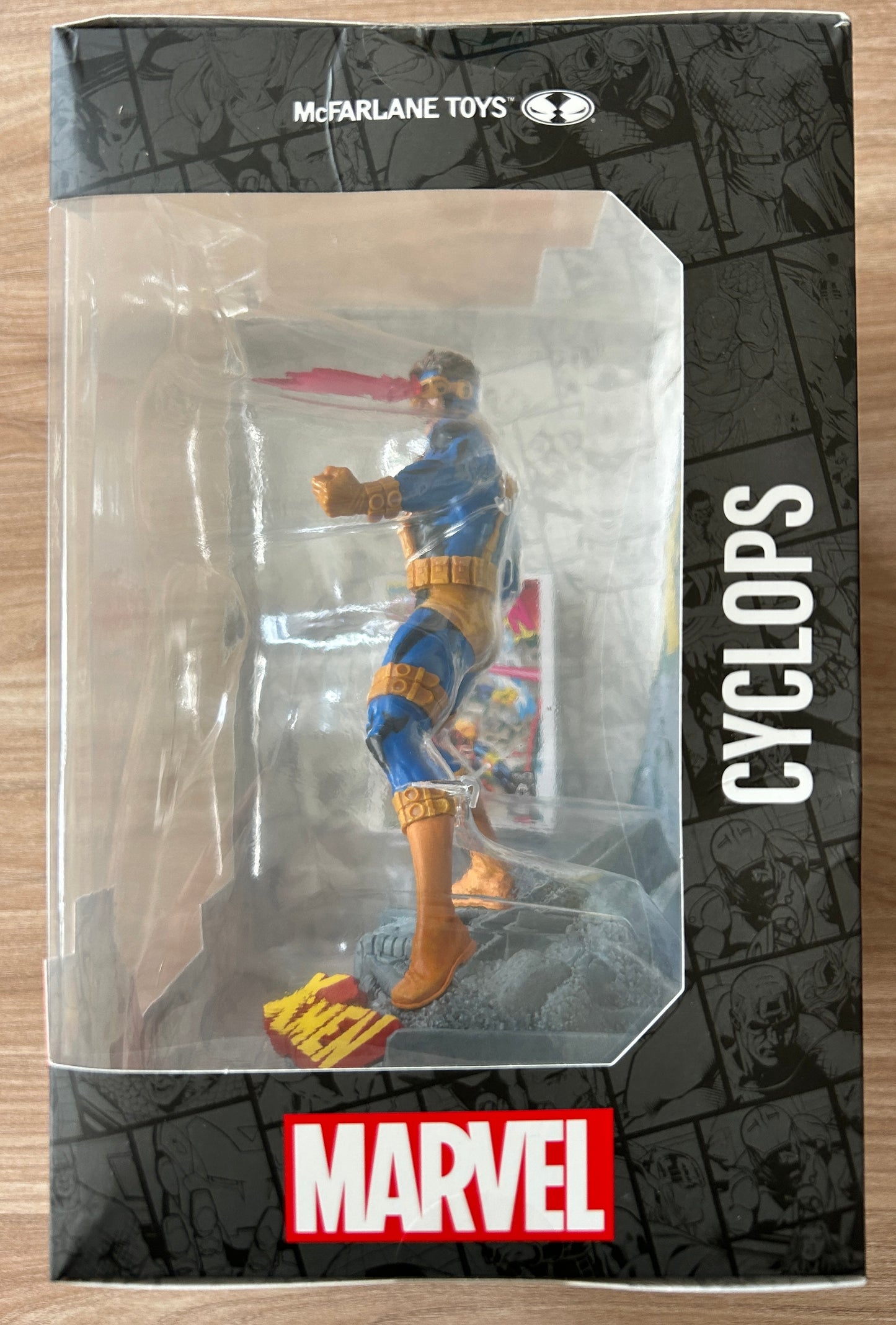 Marvel Collection - Statuette en PVC 1/10 de Cyclope - Cyclops (X-Men #1) - 17 cm