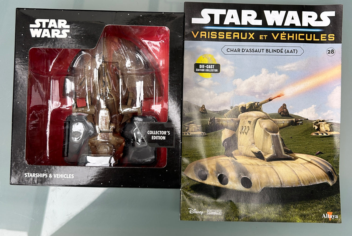 STAR WARS - Réplique du CHAR D'ASSAUT BLINDE (AAT) - Métal - Die-Cast - ALTAYA #28