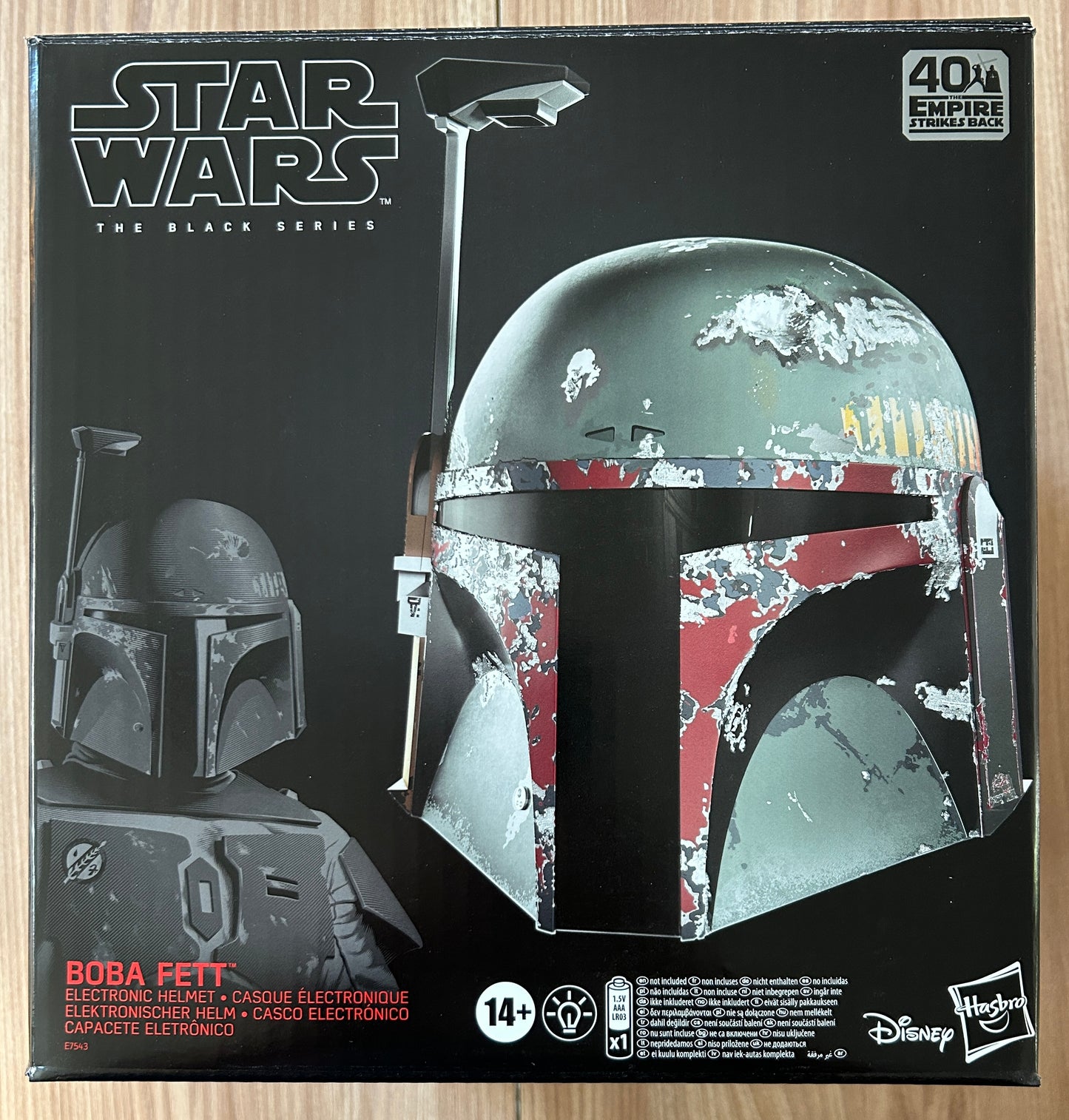 STAR WARS : L'EMPIRE CONTRE-ATTAQUE - Casque électronique de BOBA FETT helmet
