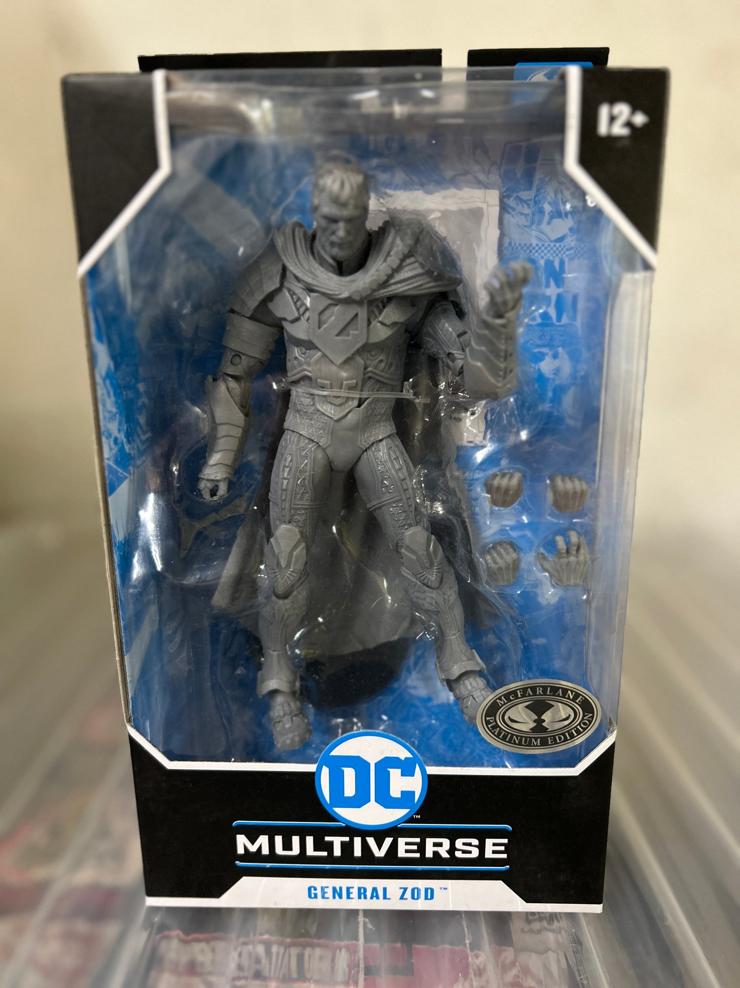 DC MULTIVERSE - DC REBIRTH - Figurine du GENERAL ZOD - Artist Edition (non peinte)