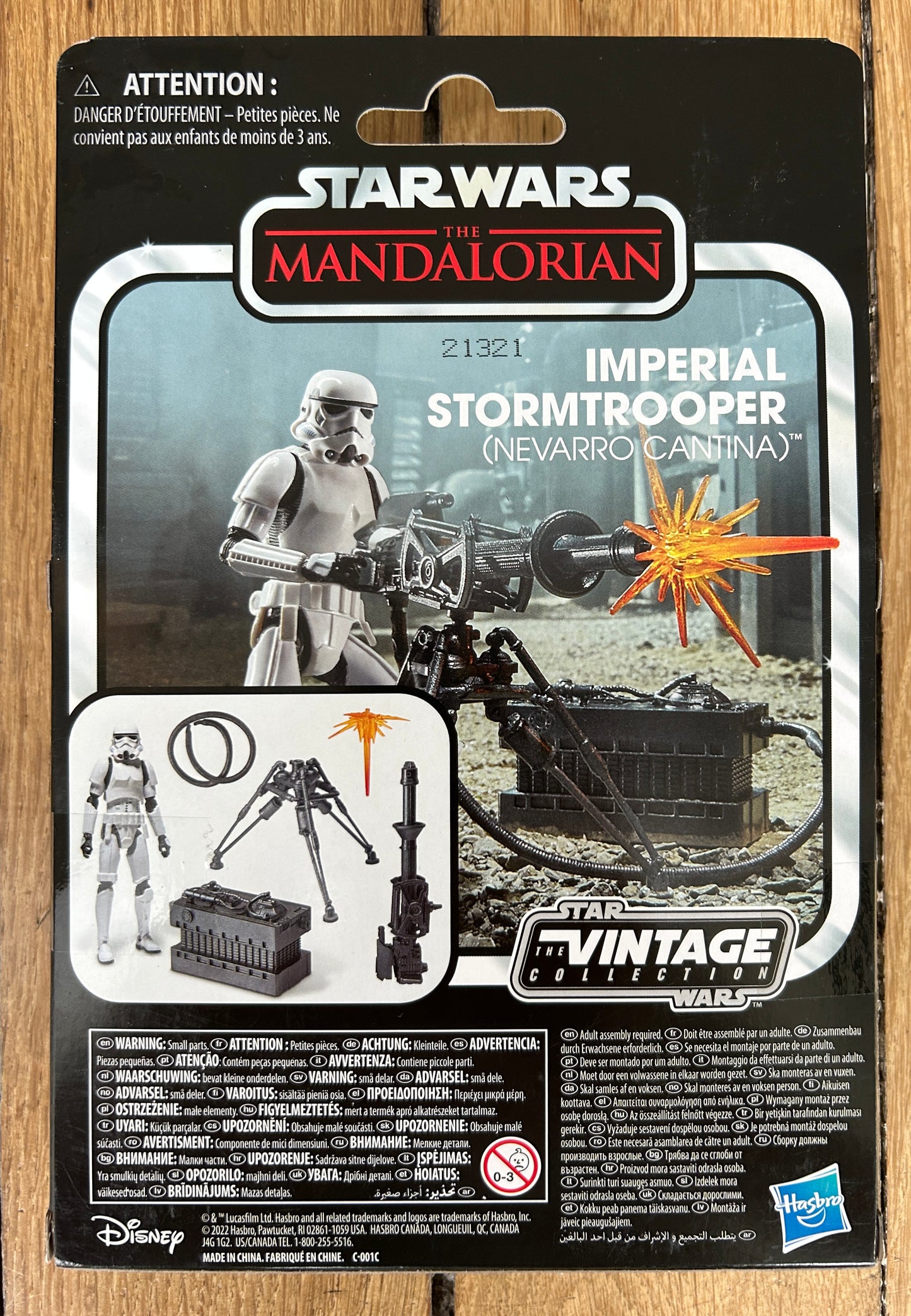 Star Wars: The Mandalorian - The Vintage Collection - Figurine Imperial Stormtrooper (Nevarro Cantina) 10 cm