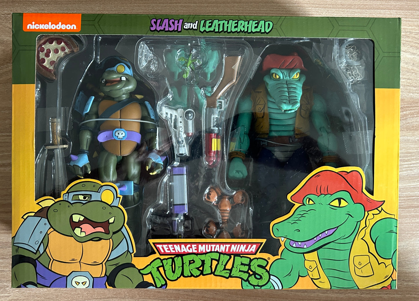 TMNT - Les Tortues Ninja - Animated - SLASH & LEATHERHEAD