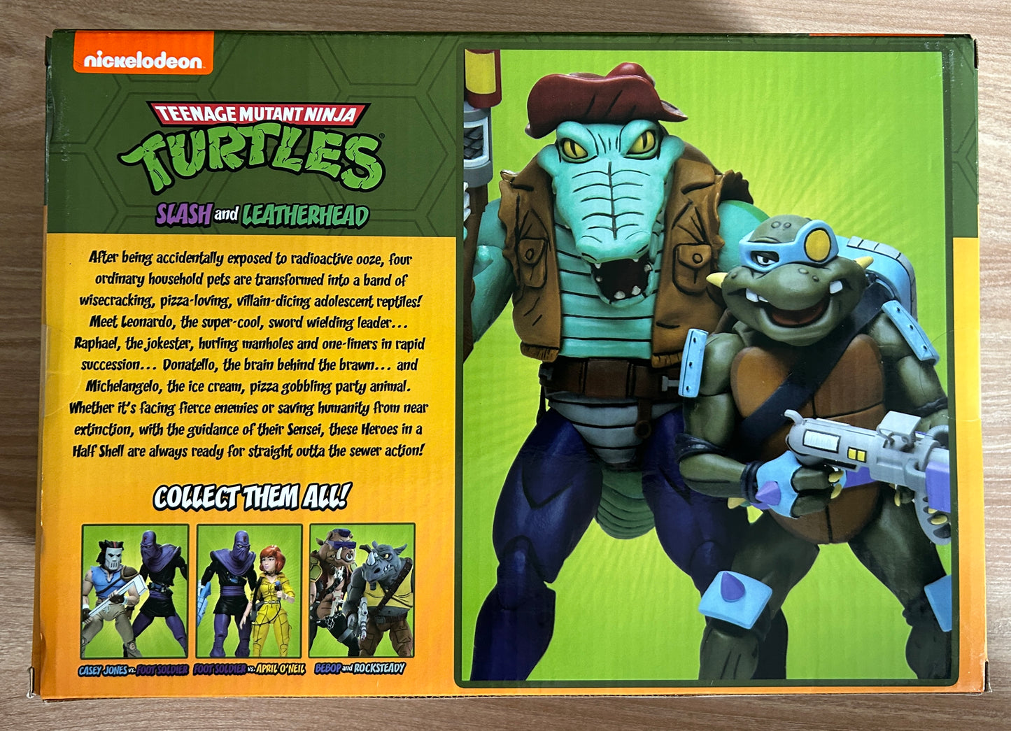 TMNT - Les Tortues Ninja - Animated - SLASH & LEATHERHEAD