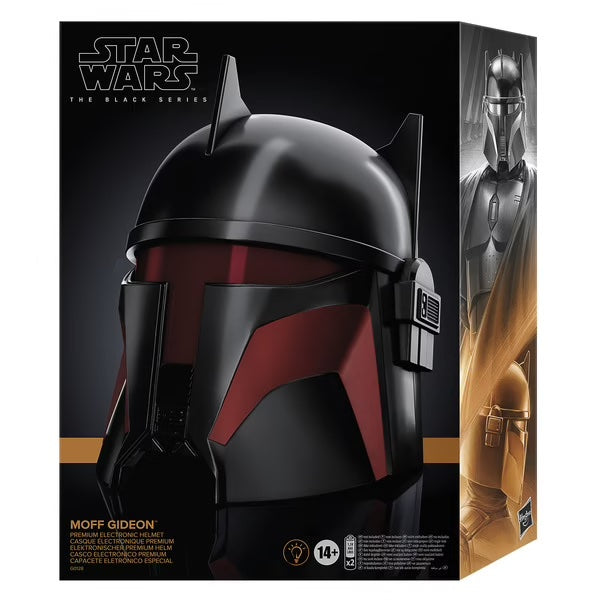 STAR WARS : THE MANDALIAN - Black series - Casque électronique de MOFF GIDEON helmet
