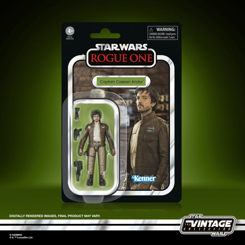STAR WARS : ROGUE ONE - TVC - The Vintage Collection - Figurine de CASSIAN ANDOR