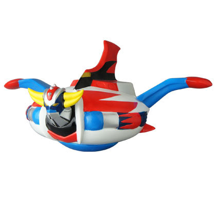 GOLDORAK Grendizer - Série SOFUBI Dynamic Heroes - Soucoupe Spazer en vinyle - Version Retro Color 30 cm