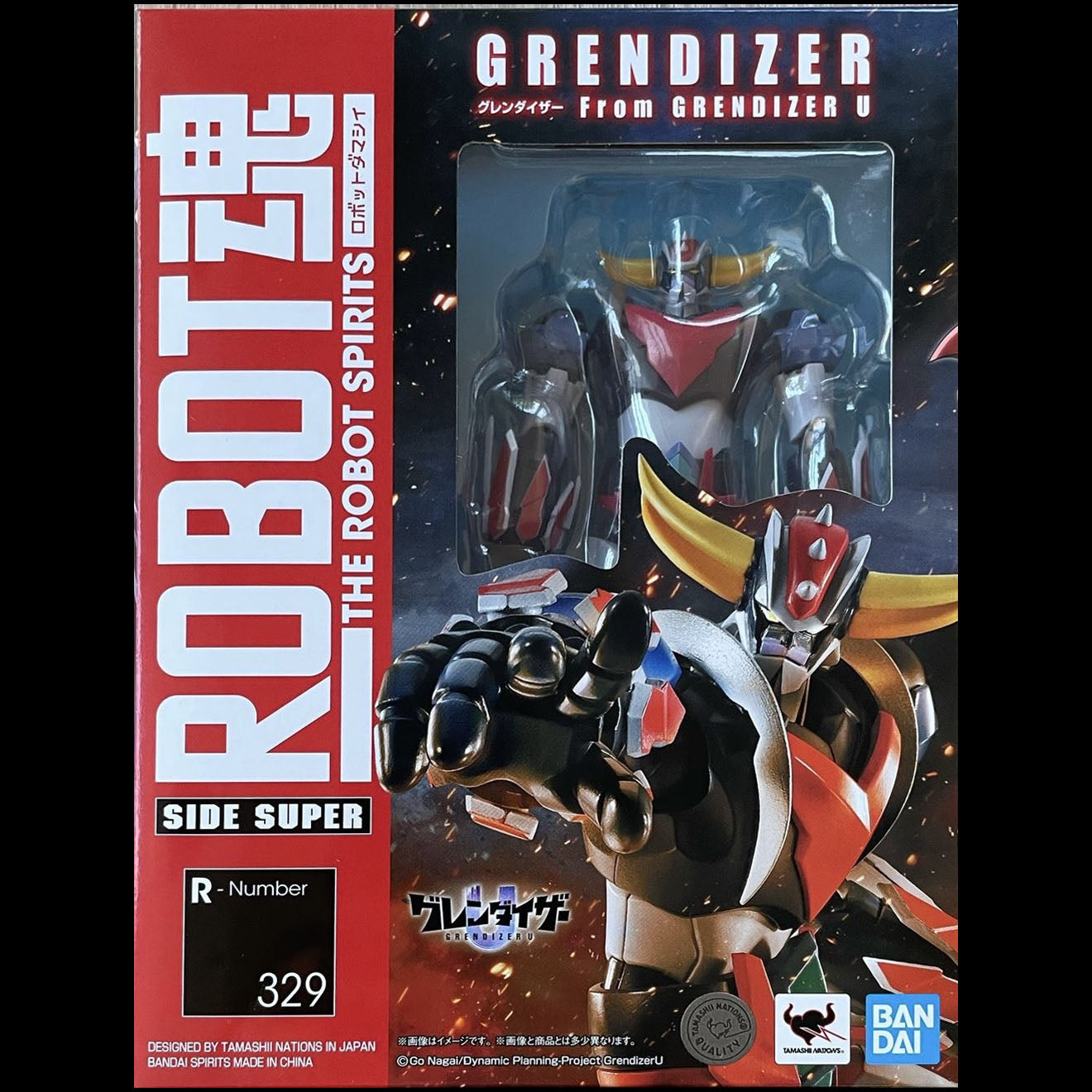 GOLDORAK Grendizer U - Figurine Robot Spirits Goldorak Side Super - 15 cm