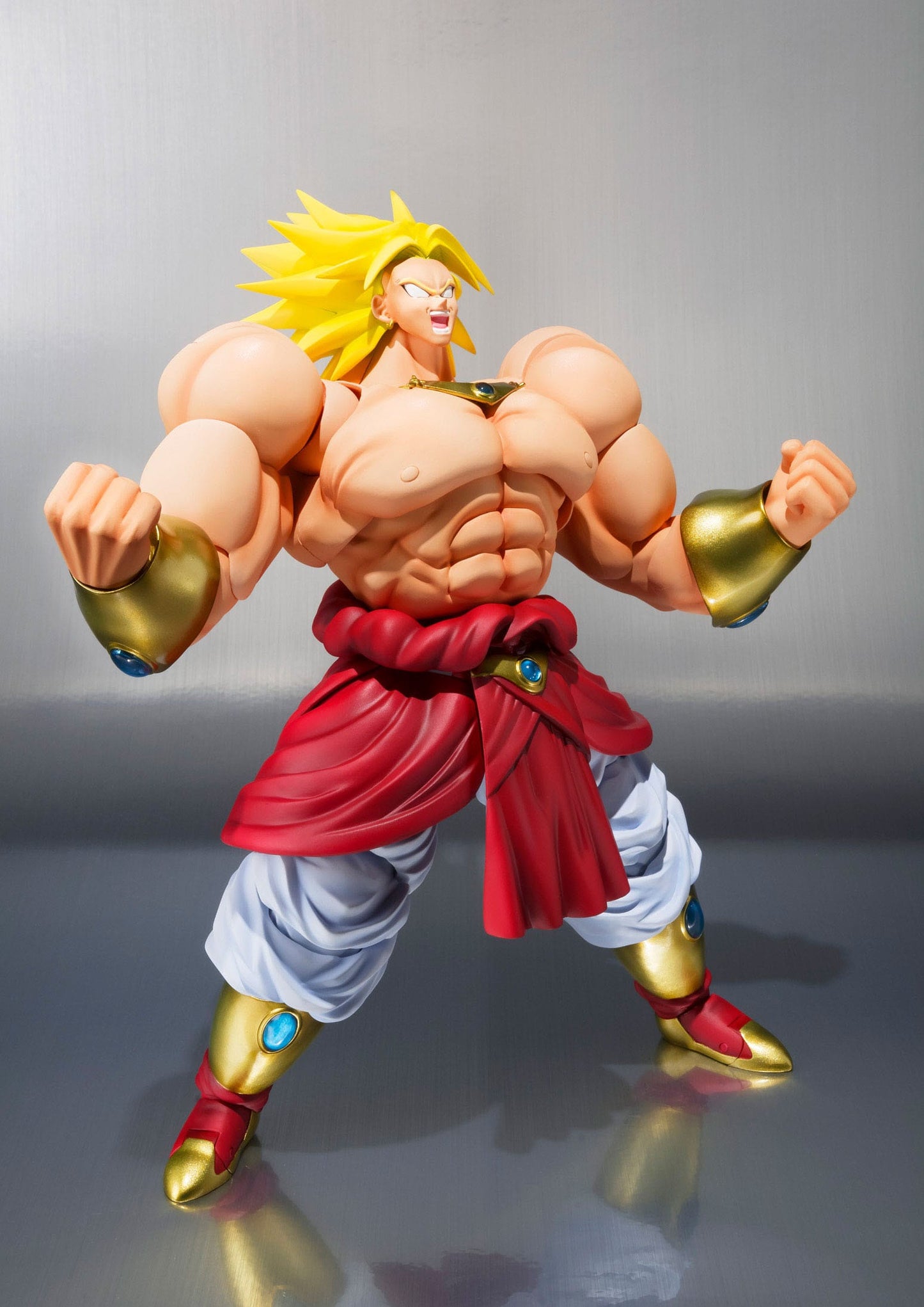 Dragon Ball - Série S.H. Figuarts - Figurine de Broly - 40th Anniversary - 19 cm