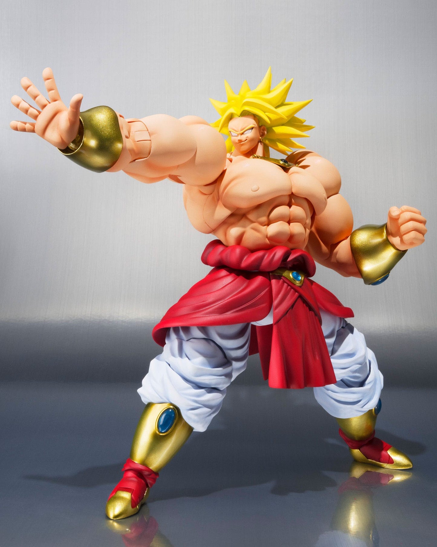 Dragon Ball - Série S.H. Figuarts - Figurine de Broly - 40th Anniversary - 19 cm