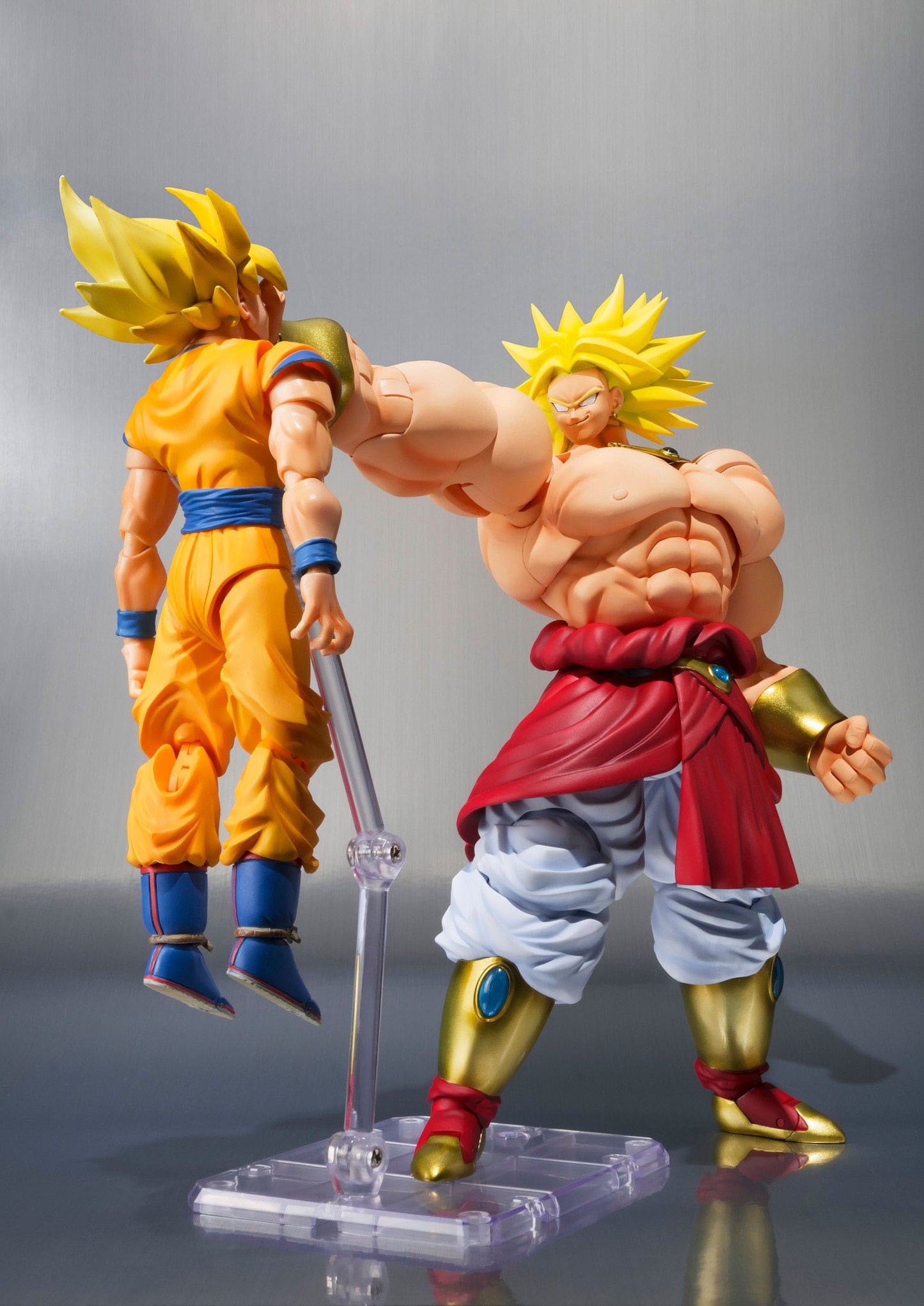 Dragon Ball - Série S.H. Figuarts - Figurine de Broly - 40th Anniversary - 19 cm