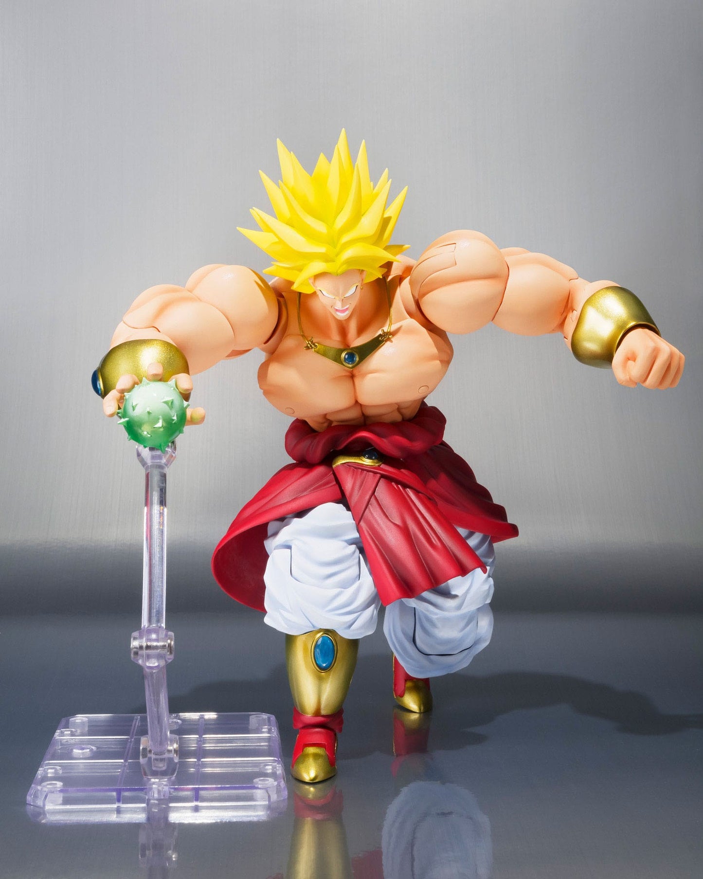 Dragon Ball - Série S.H. Figuarts - Figurine de Broly - 40th Anniversary - 19 cm