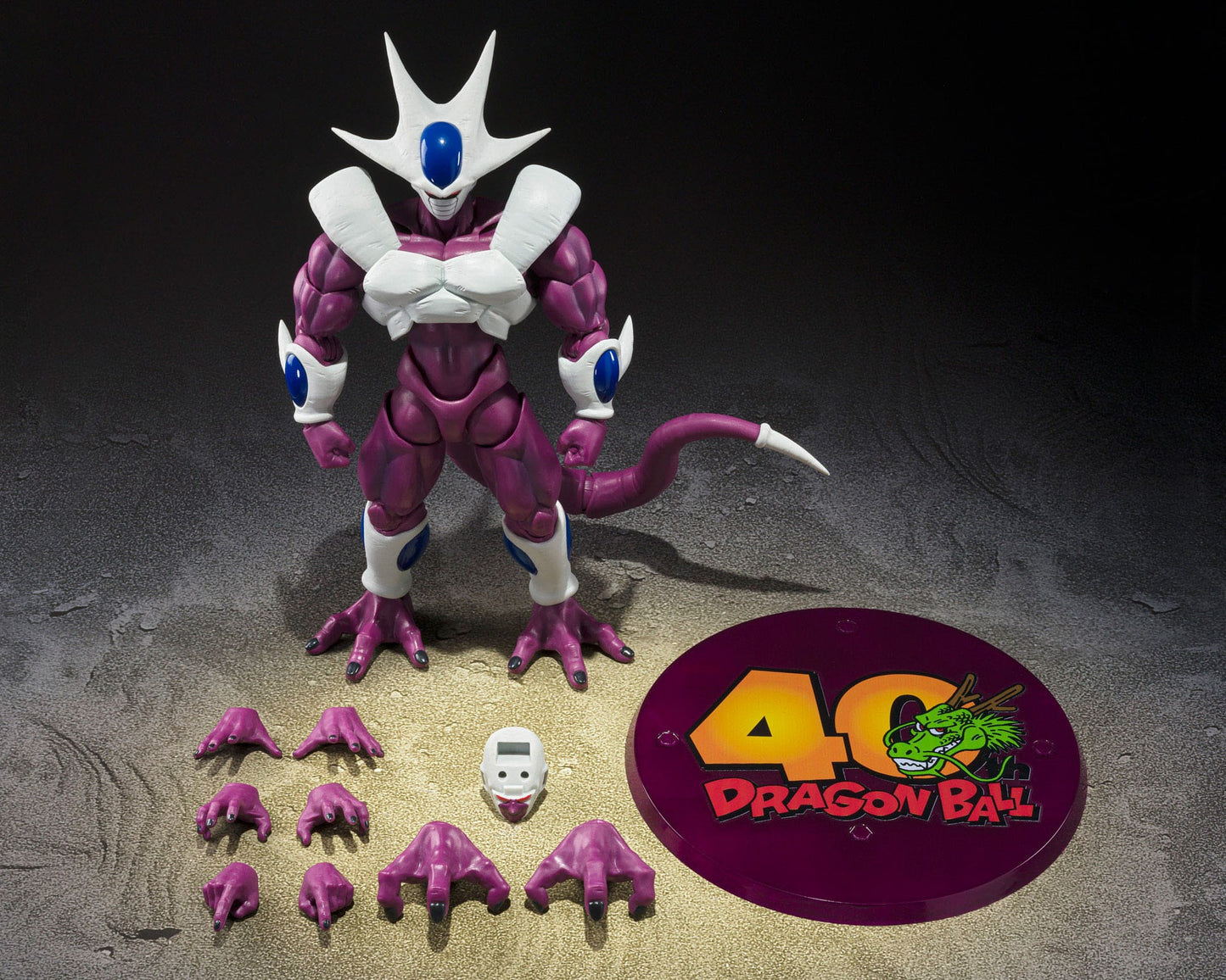Dragon Ball - Série S.H. Figuarts - Figurine de Cooler Final Form 40th Anniversary - 19 cm