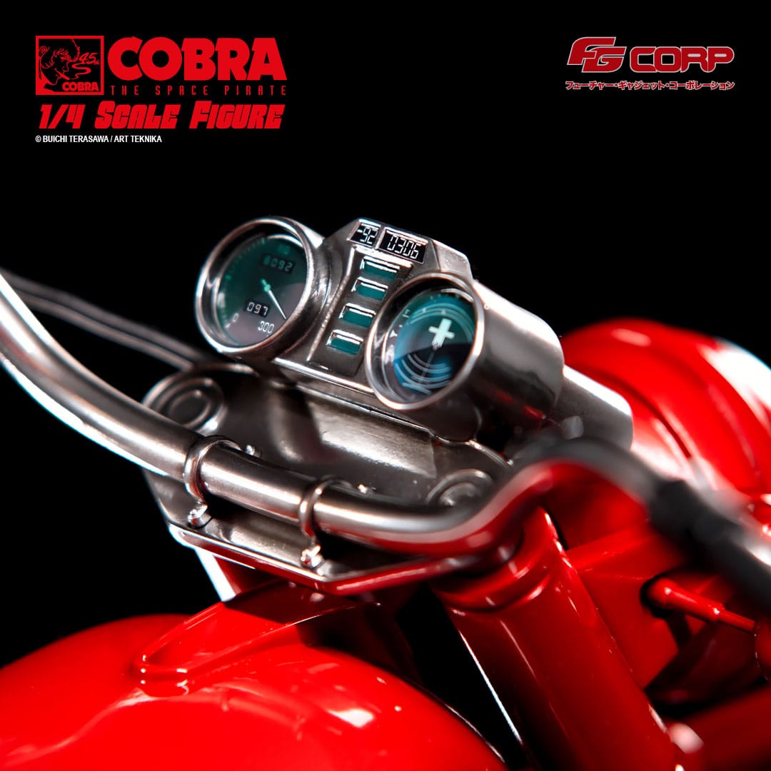 COBRA - Statuette 1/4 Space Pirate Cobra - Cobra & Jane Royal (Spacesuit Version) 47 cm