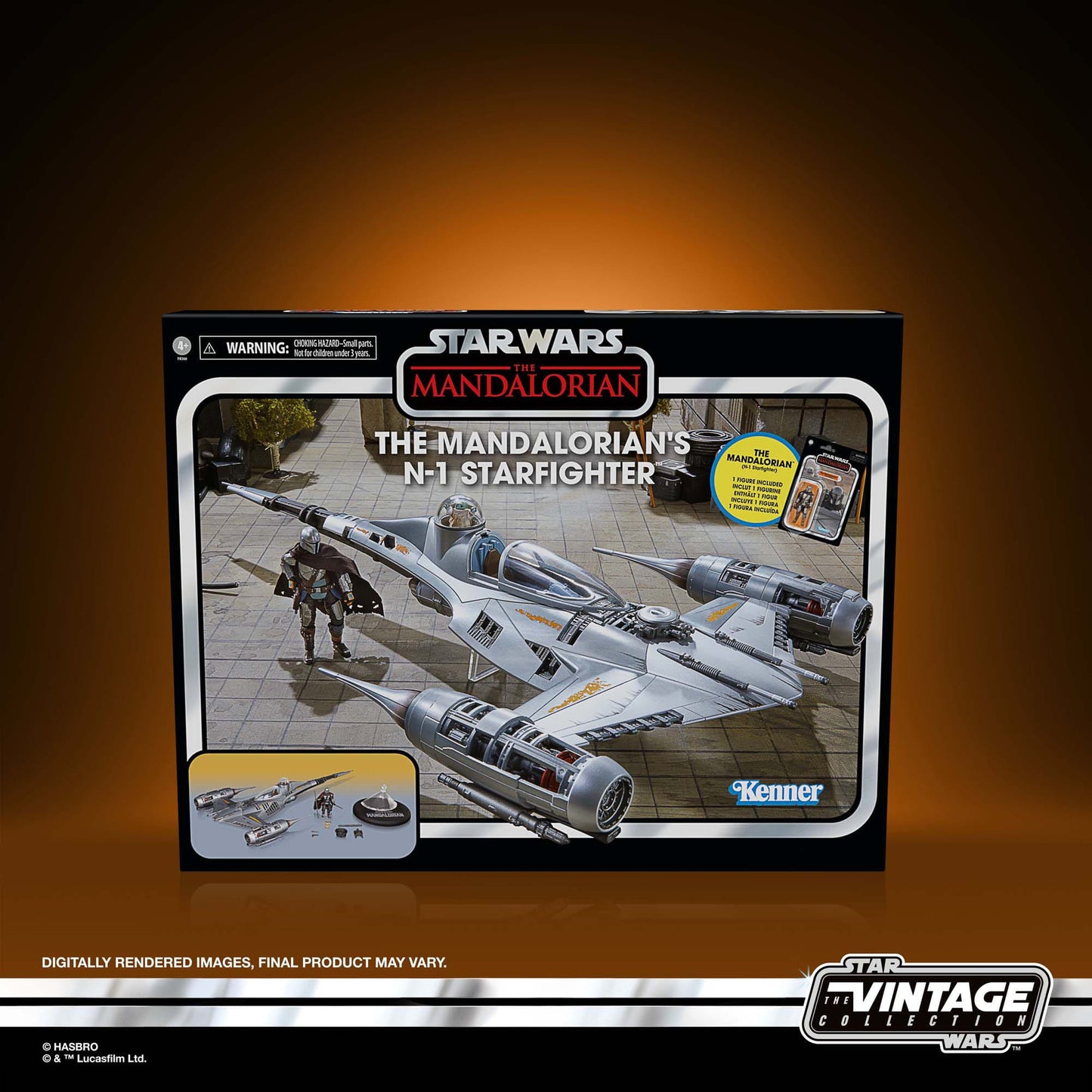 Star Wars : The Mandalorian - Vintage Collection TVC - N-1 Starfighter avec 2 FIGURINES