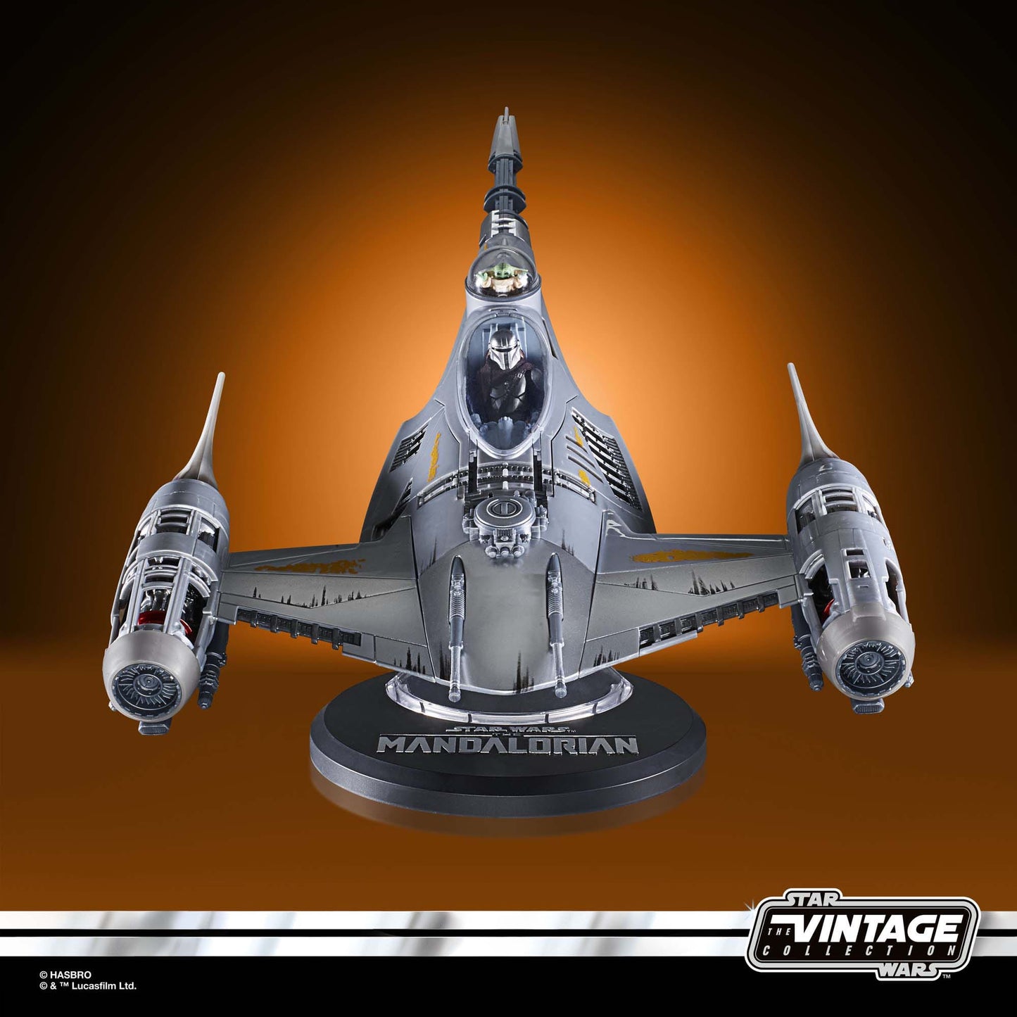 Star Wars : The Mandalorian - Vintage Collection TVC - N-1 Starfighter avec 2 FIGURINES