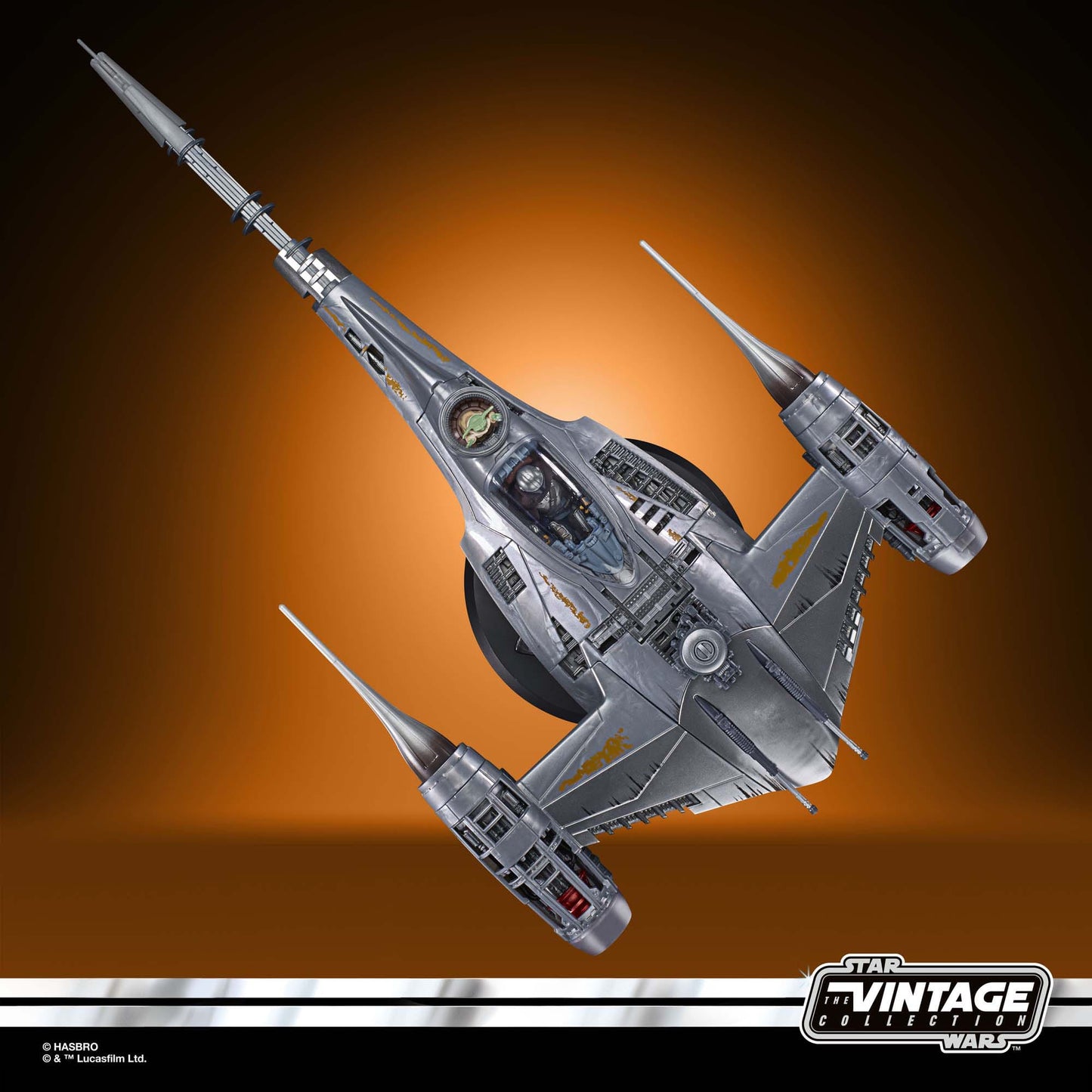 Star Wars : The Mandalorian - Vintage Collection TVC - N-1 Starfighter avec 2 FIGURINES