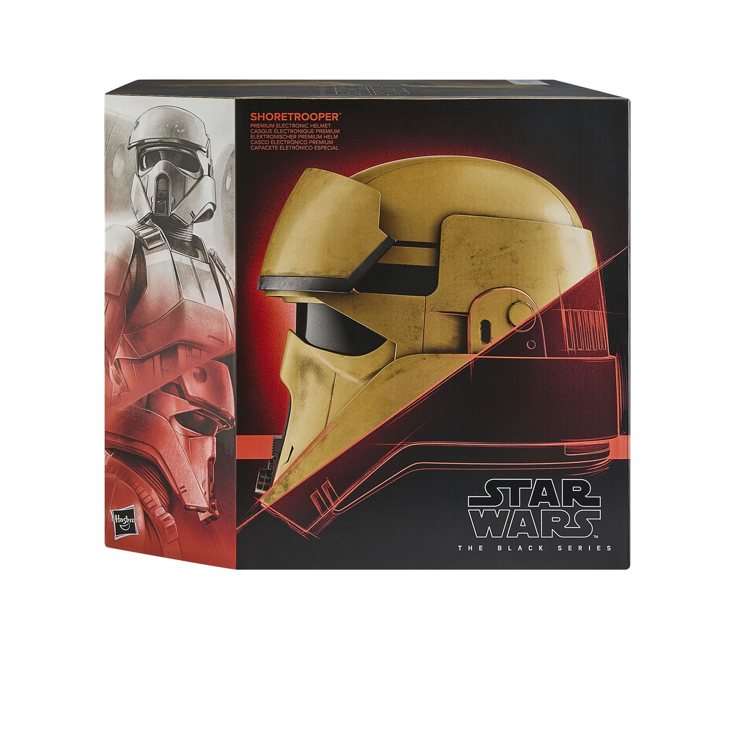 STAR WARS : ANDOR - Casque électronique du SHORETROOPER - Réplique échelle 1/1 taille réelle