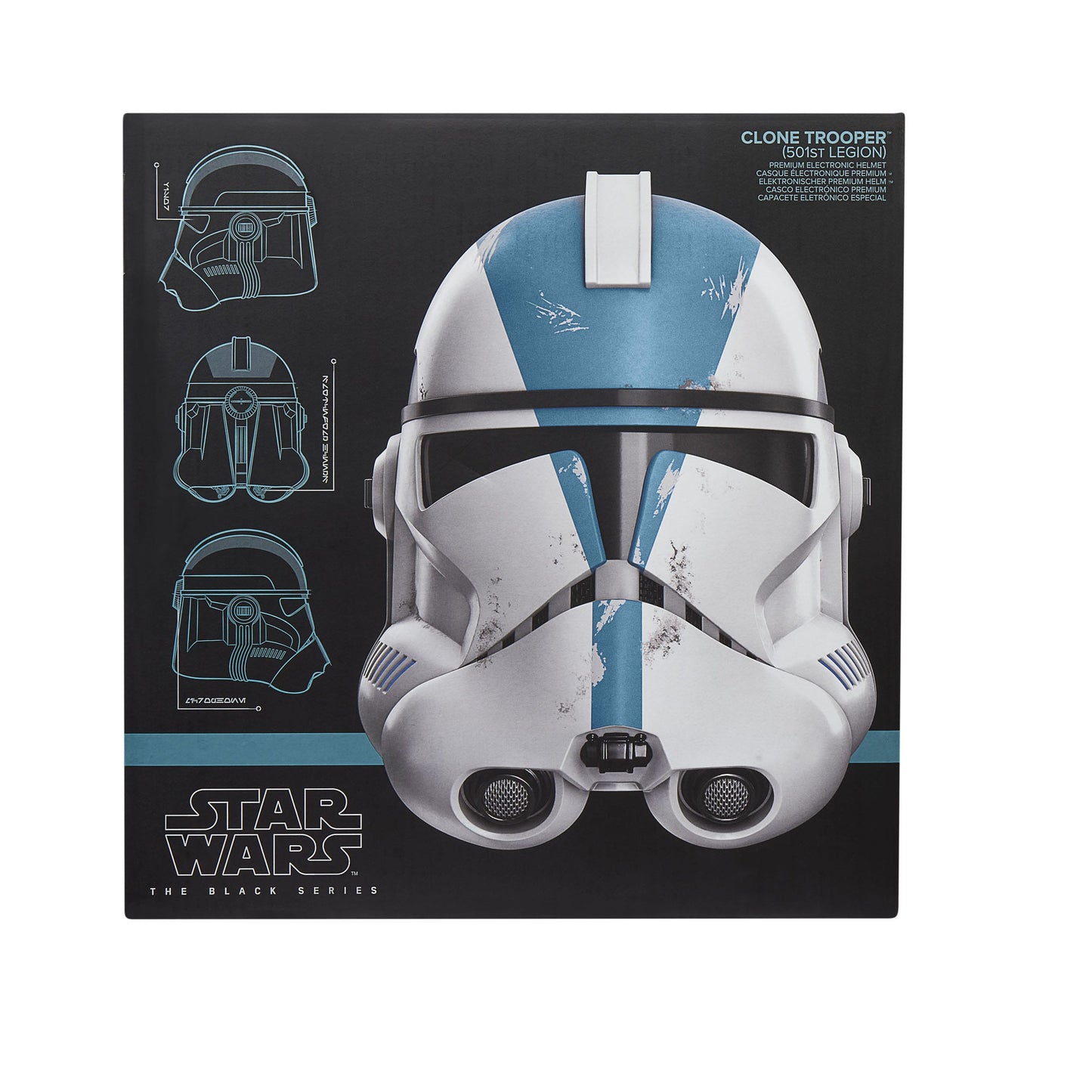STAR WARS : AHSOKA - Casque électronique Clone Trooper (501st Legion)