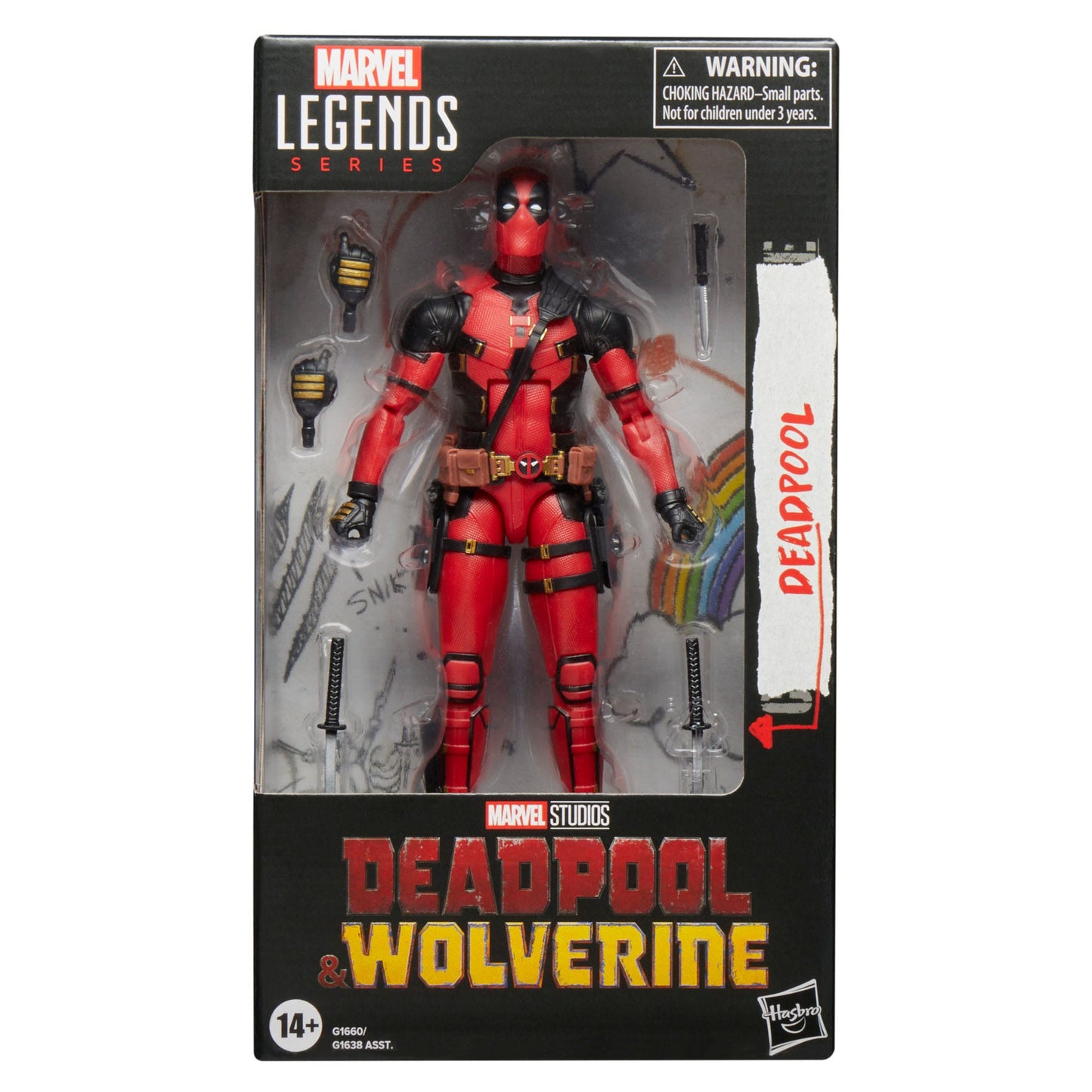 Marvel Legends - MCU Série Deadpool & Wolverine - Figurine de DEADPOOL - 15 cm