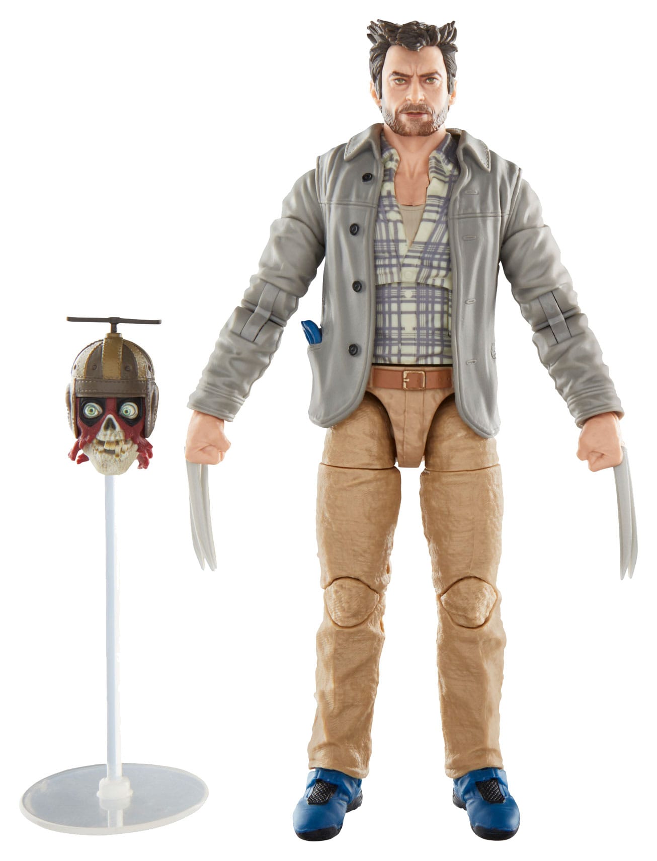 Marvel Legends - MCU Série Deadpool & Wolverine - Figurines de HEADPOOL & MARVEL'S LOGAN 15 cm