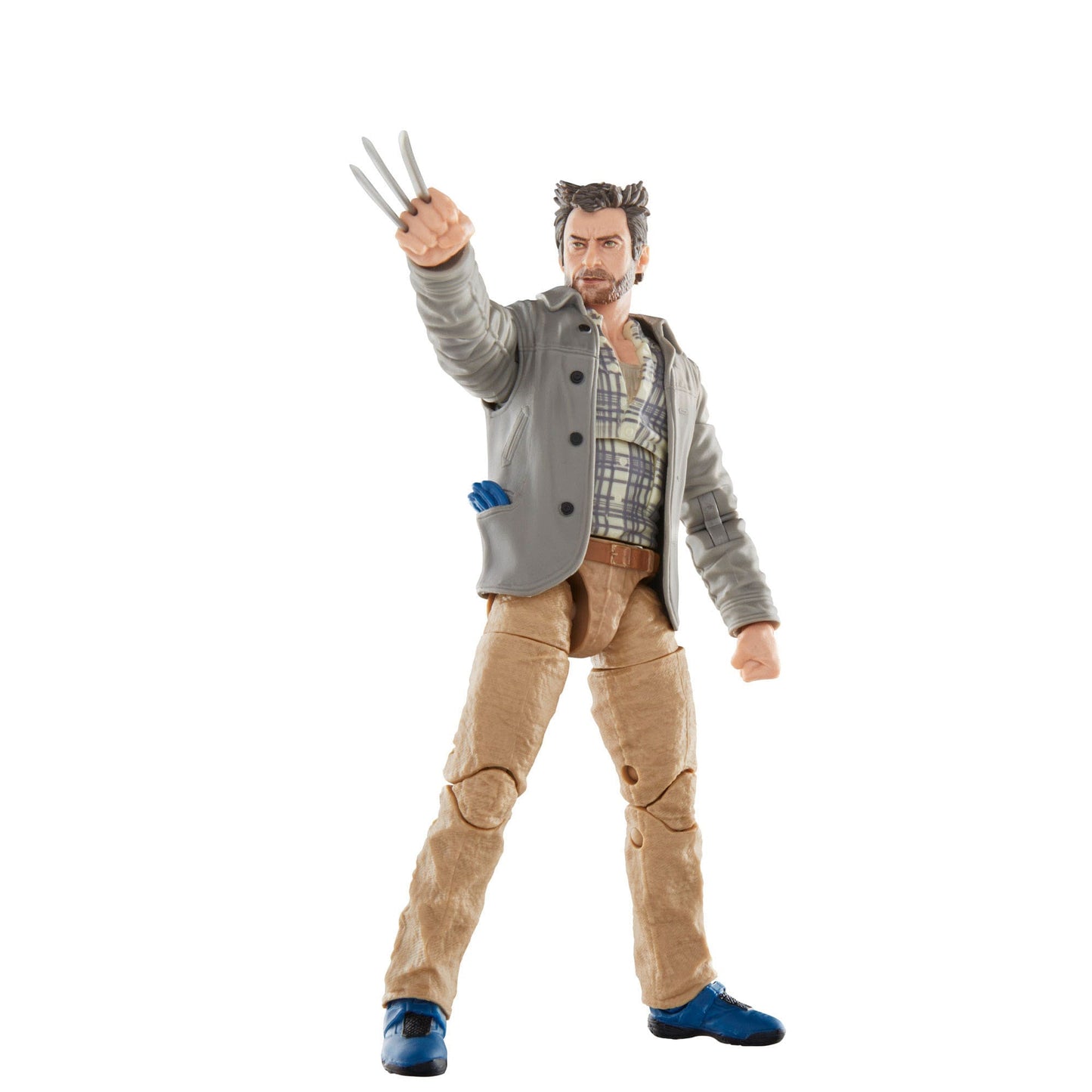 Marvel Legends - MCU Série Deadpool & Wolverine - Figurines de HEADPOOL & MARVEL'S LOGAN 15 cm